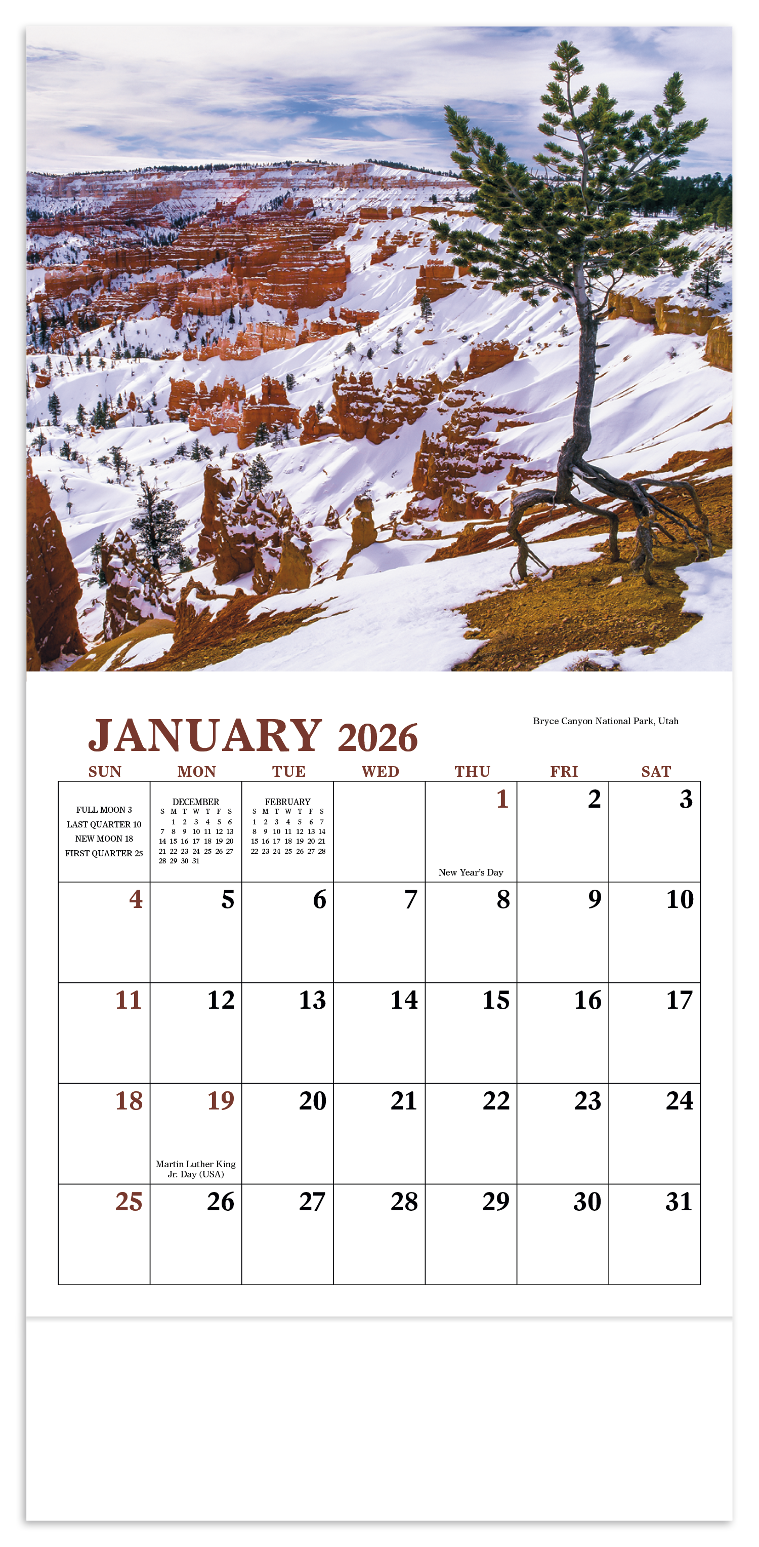 Good Value™ Landscapes of America - Mini Calendar 2
