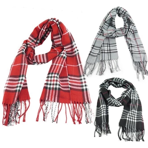 Winter Plaid Scarf 5