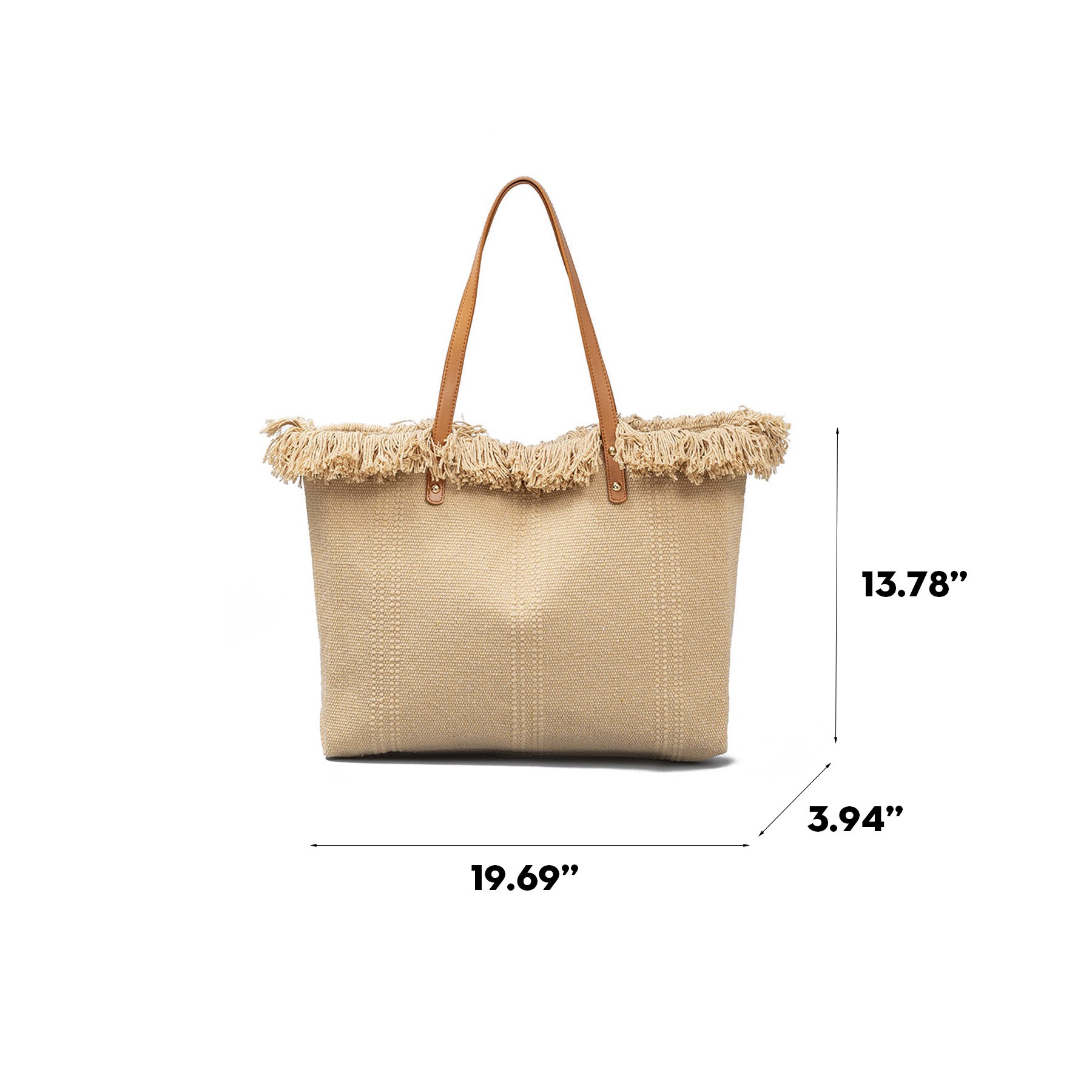 Large Capacity Canvas Tote Bag, custom tote bag with logo imprint 4