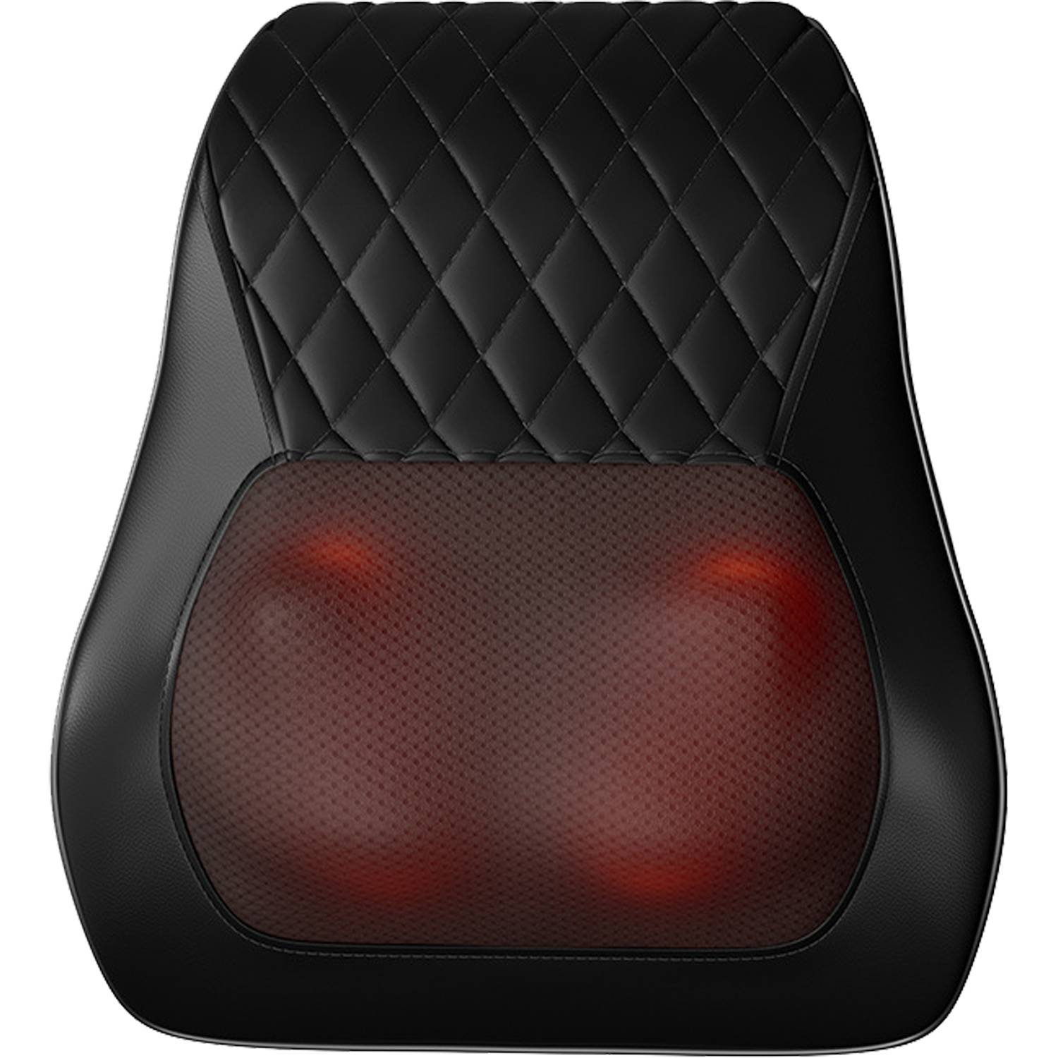 PU leather Multi-Function Neck Back Electric Massage Pillow 3