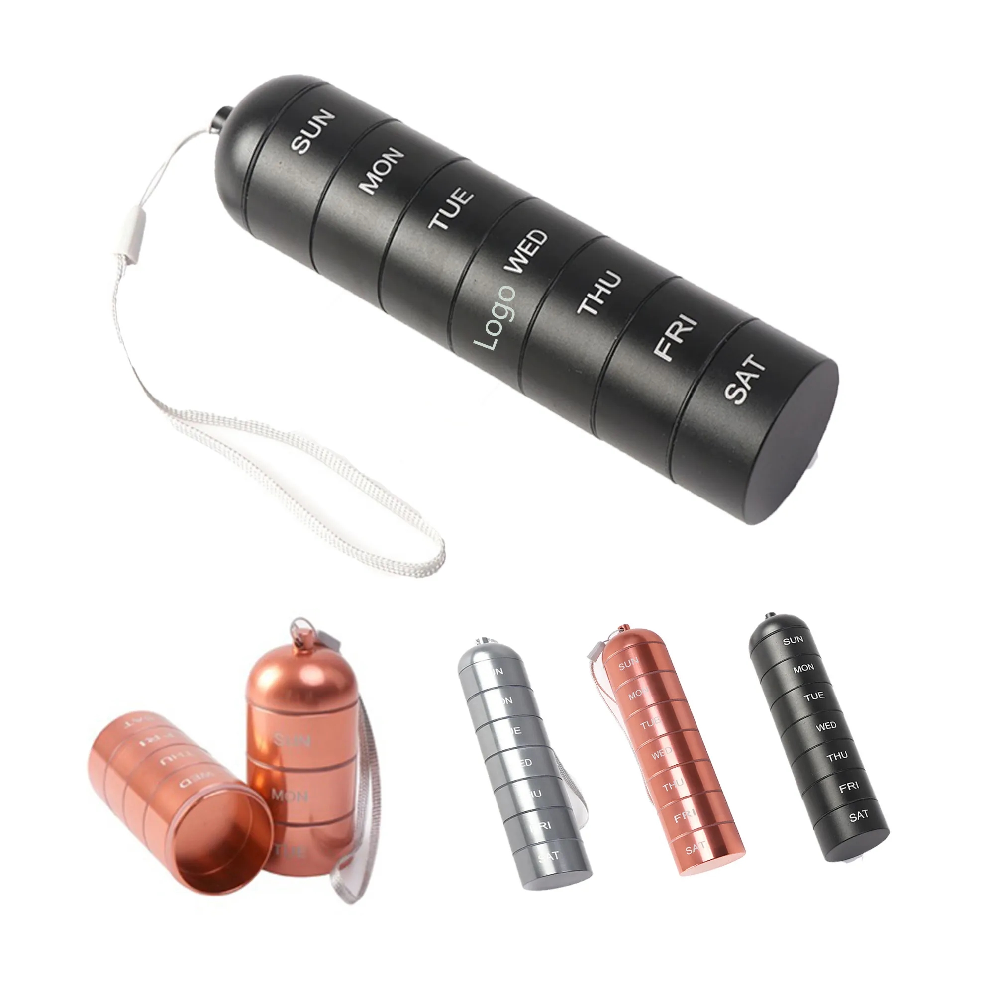 Weekly Metal Pill Case 2