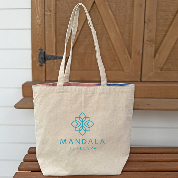 Reversible Colored Cotton Tote 26