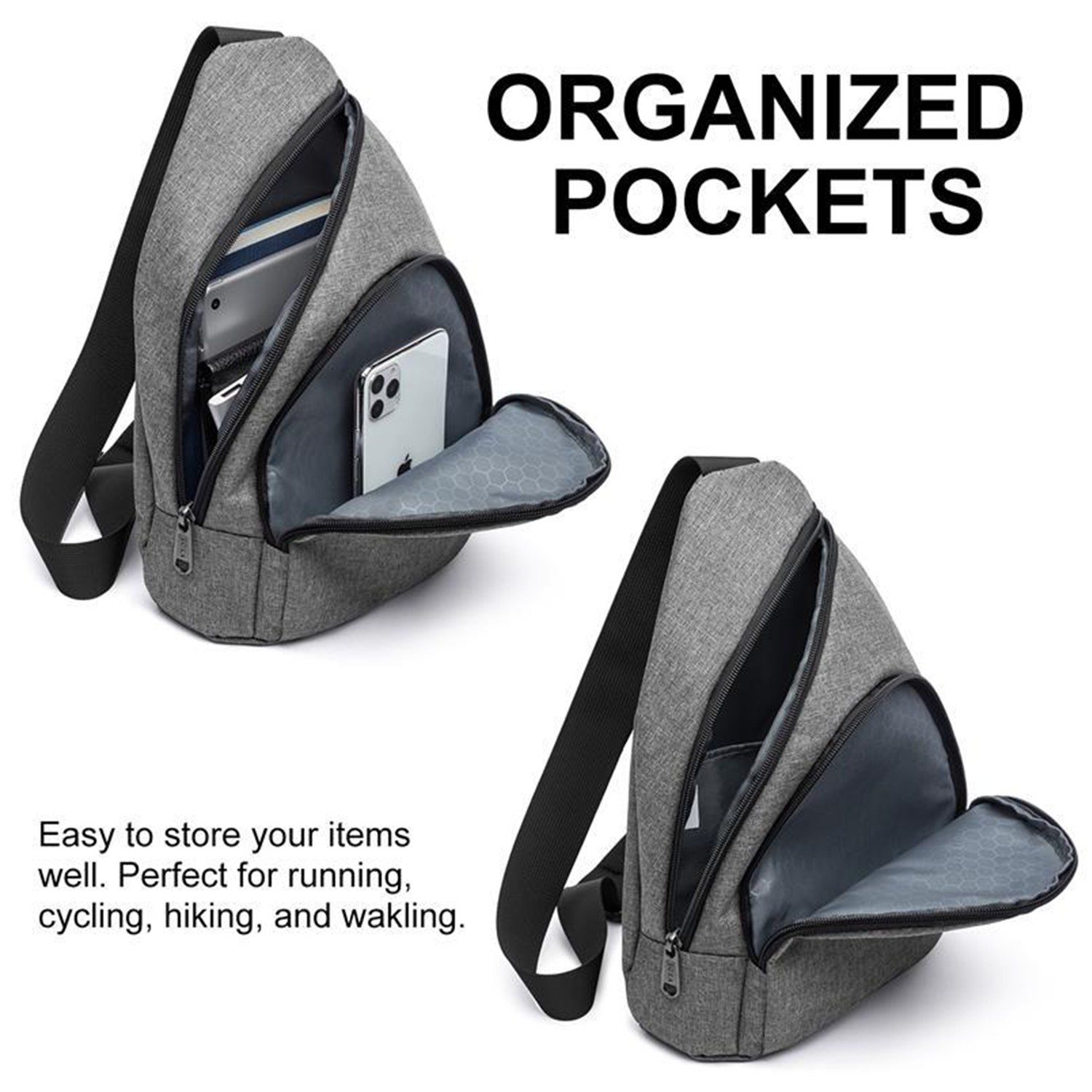 Chest Daypack Crossbody Backpack 5