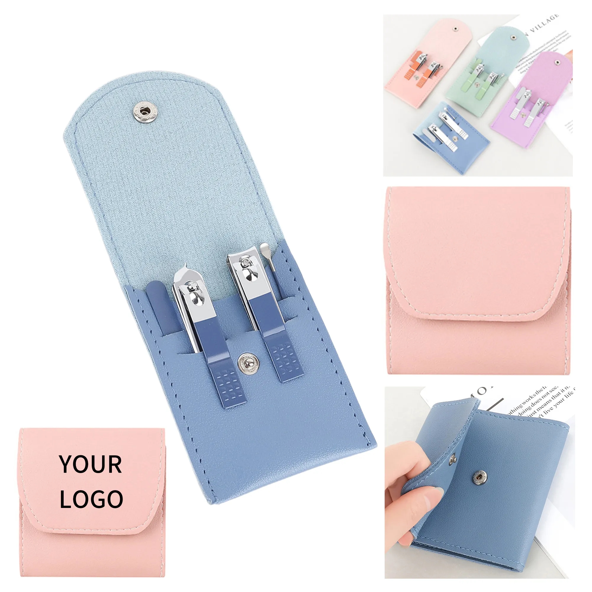 Nail Clipper Set Leather Case 6