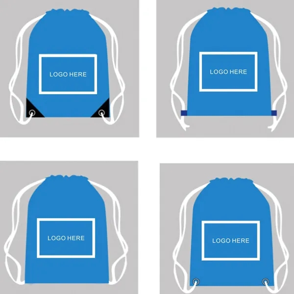 210D Recycled PET Drawstring Backpack 3