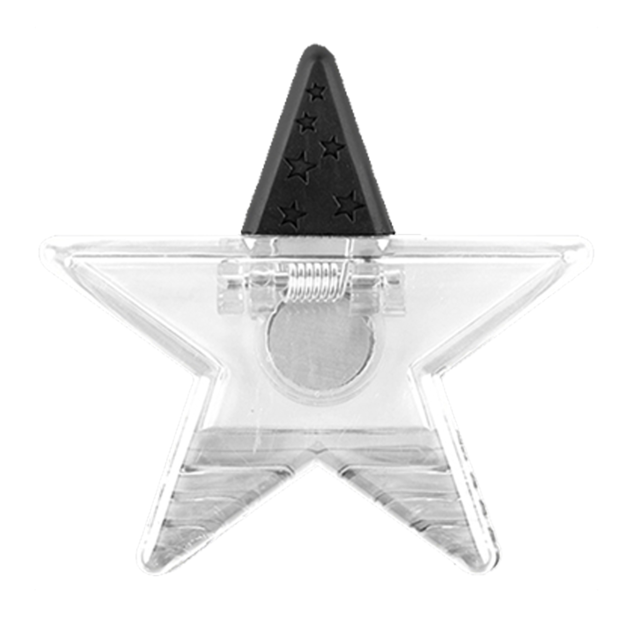 Star Shaped Plastic Magnetic Clip 4