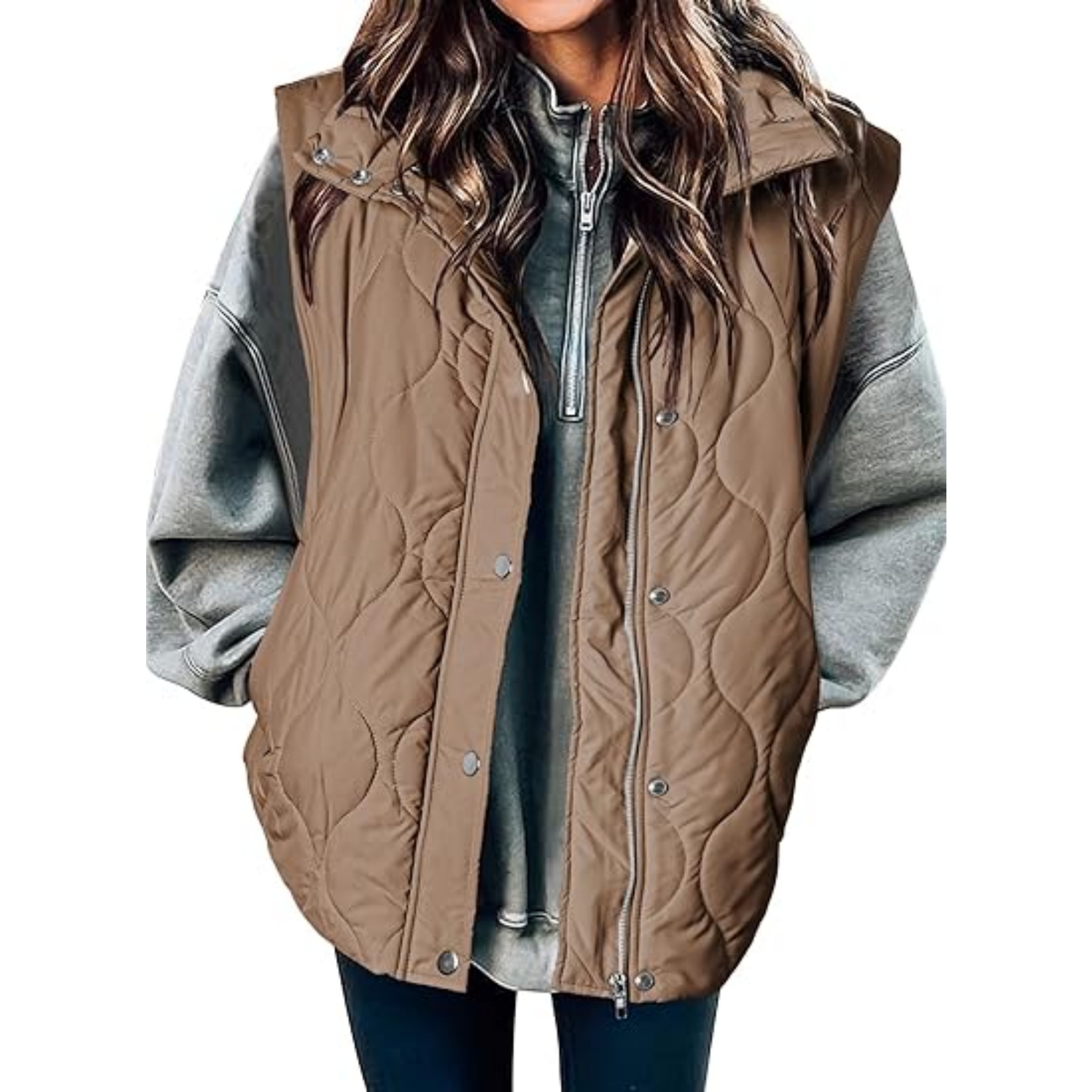 Women Lightweight Quilted Vest 8