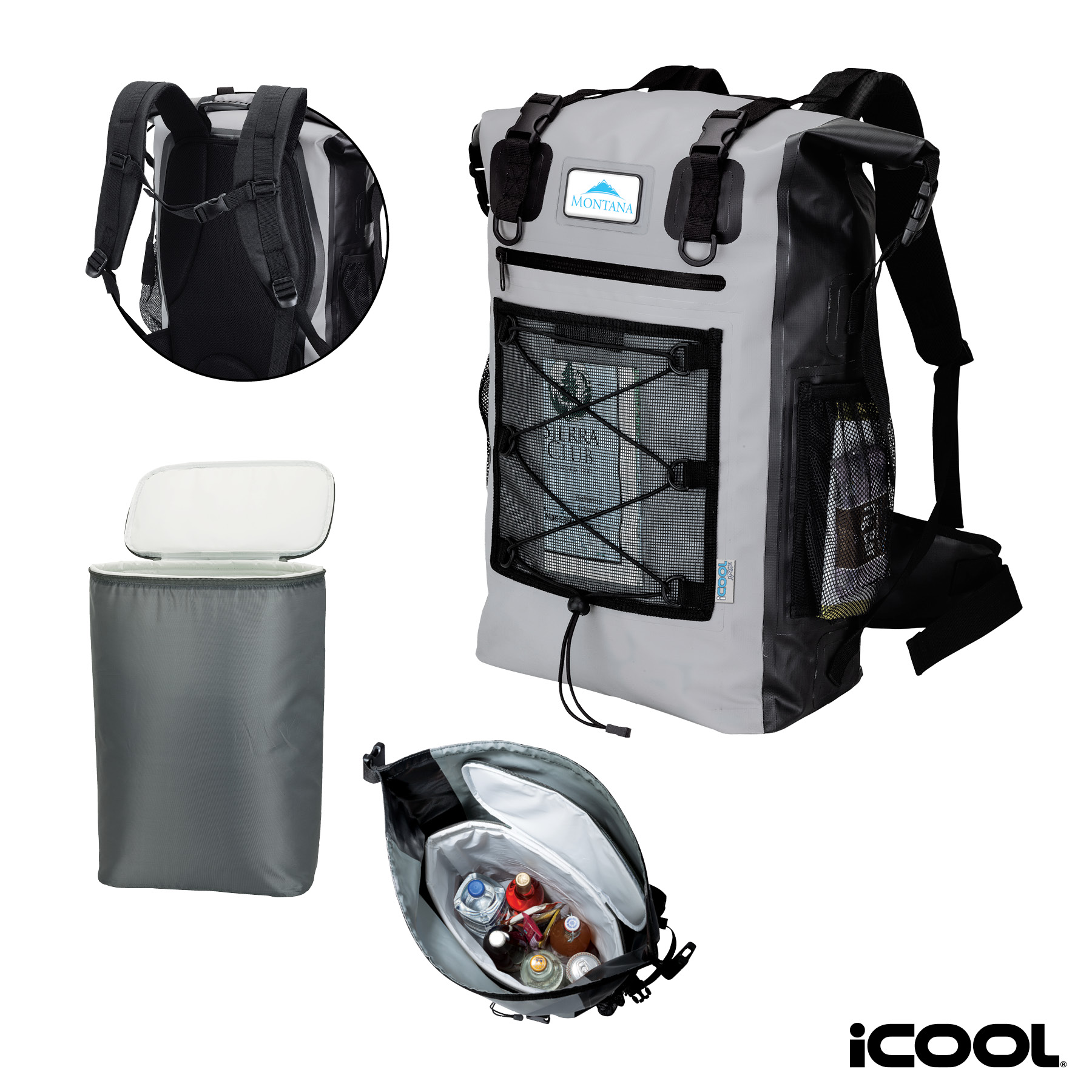 iCOOL® Xtreme Whitewater Waterproof Cooler Backpack 18