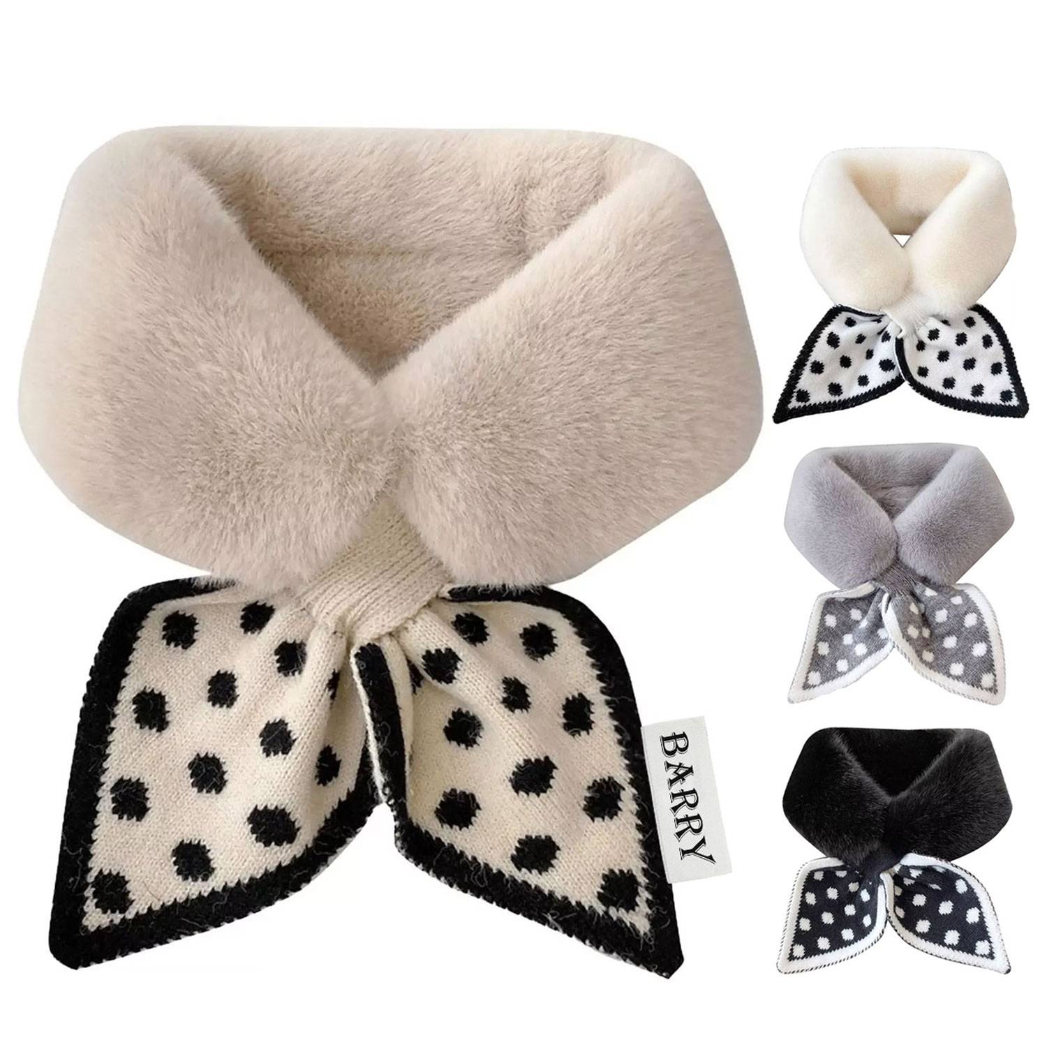 Women Knitted Winter Collar And Scarves 3