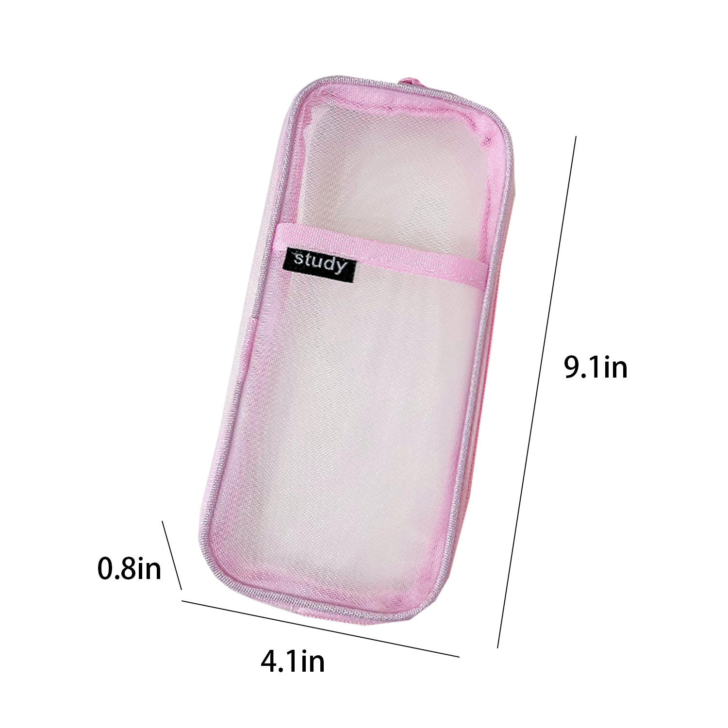 Simple Transparent Mesh Pen Bag 3