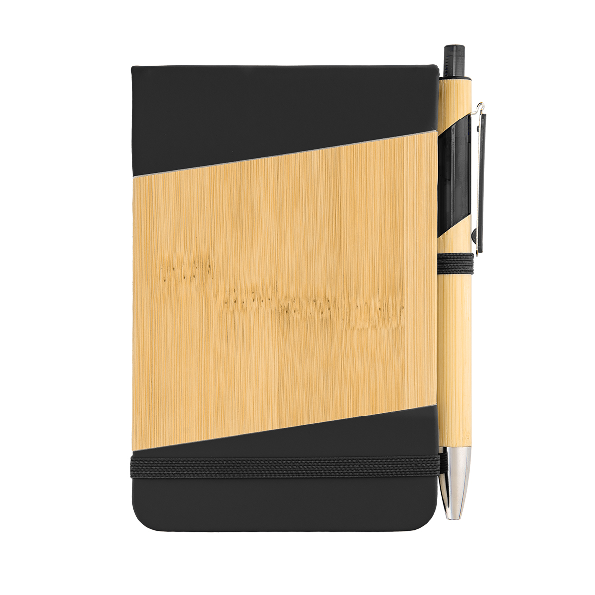 Bamboo Look Jotter & Pen 35