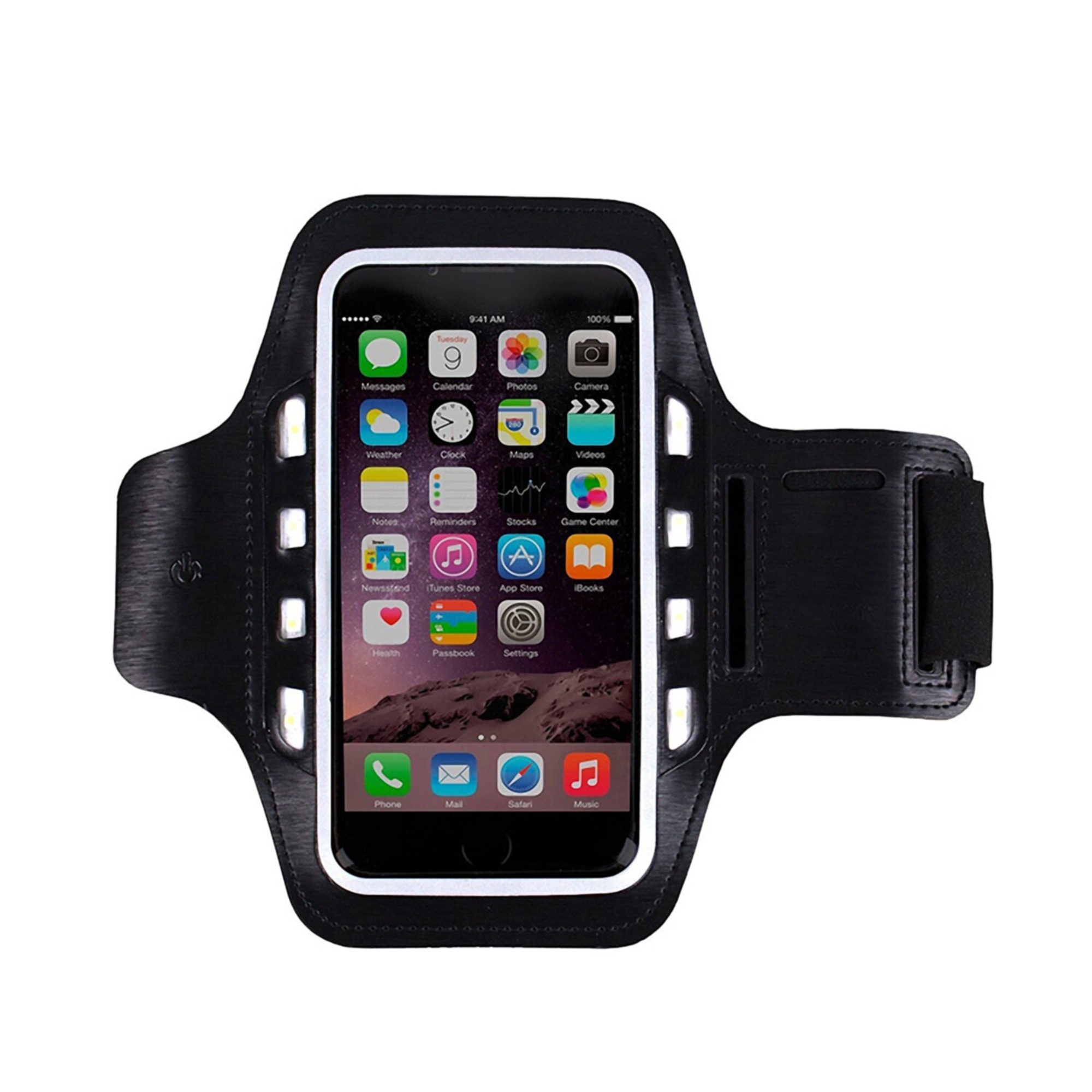 LED Waterproof Phone Armband Fitness Holder 2