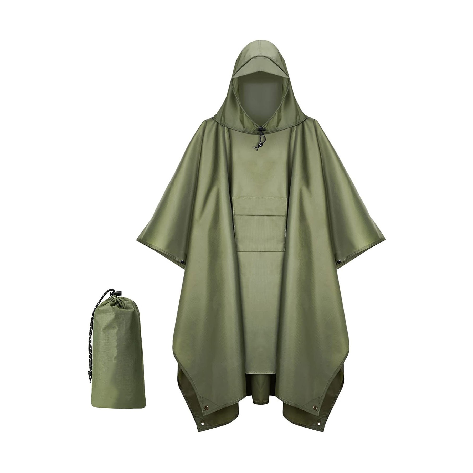 Waterproof Lightweight Unisex Raincoat with Pocket 8