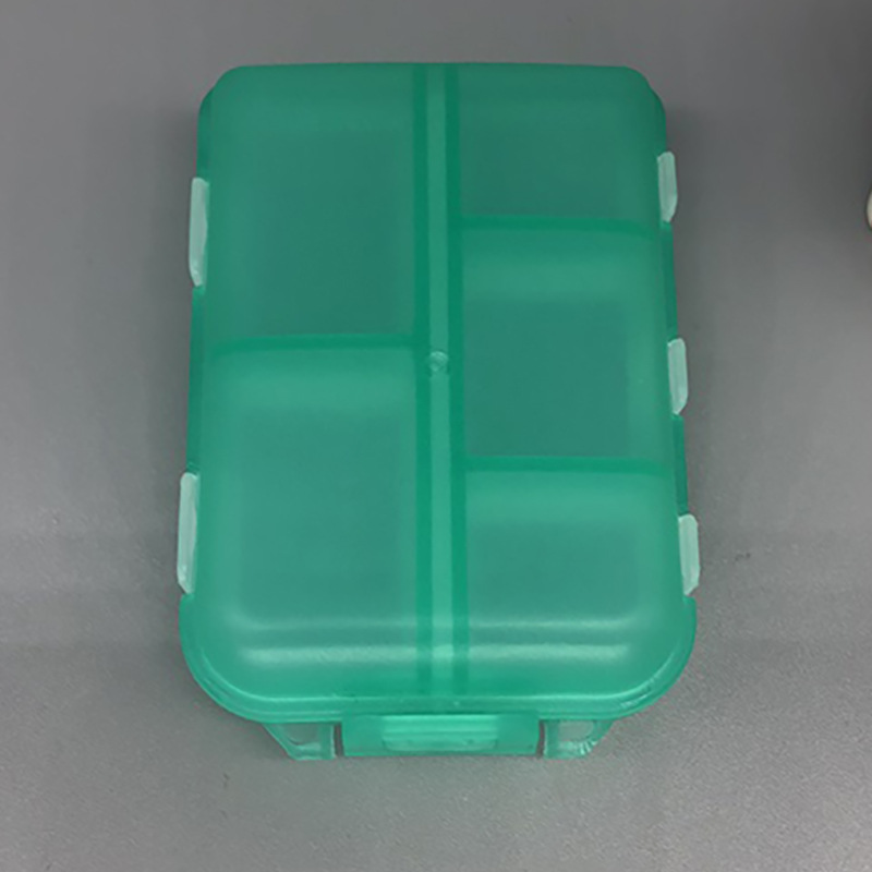 10 Grids Pill Cases Portable Travel Pill Organizer Box 17