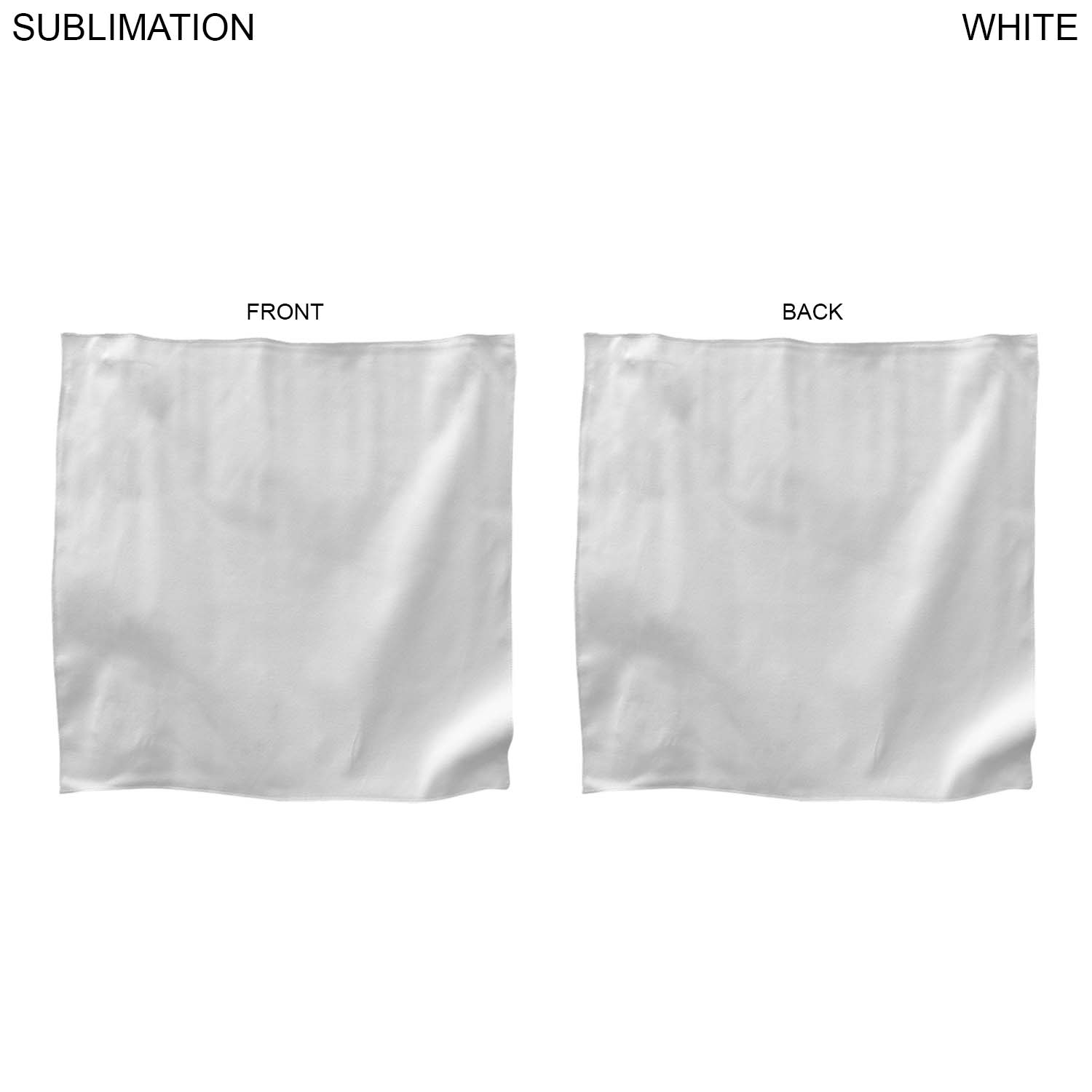 72 Hr Fast Ship - Microfiber Dri-Lite Suede Shammy Cooling 2-Tone Towel, 15x15, Sublimated 2 sides. 7