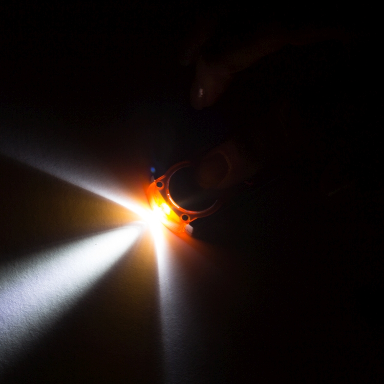 "Voyager FC" PhotoImage ® Full Color Imprint Slim Keyholder Keylight with Bright White LED Light 15