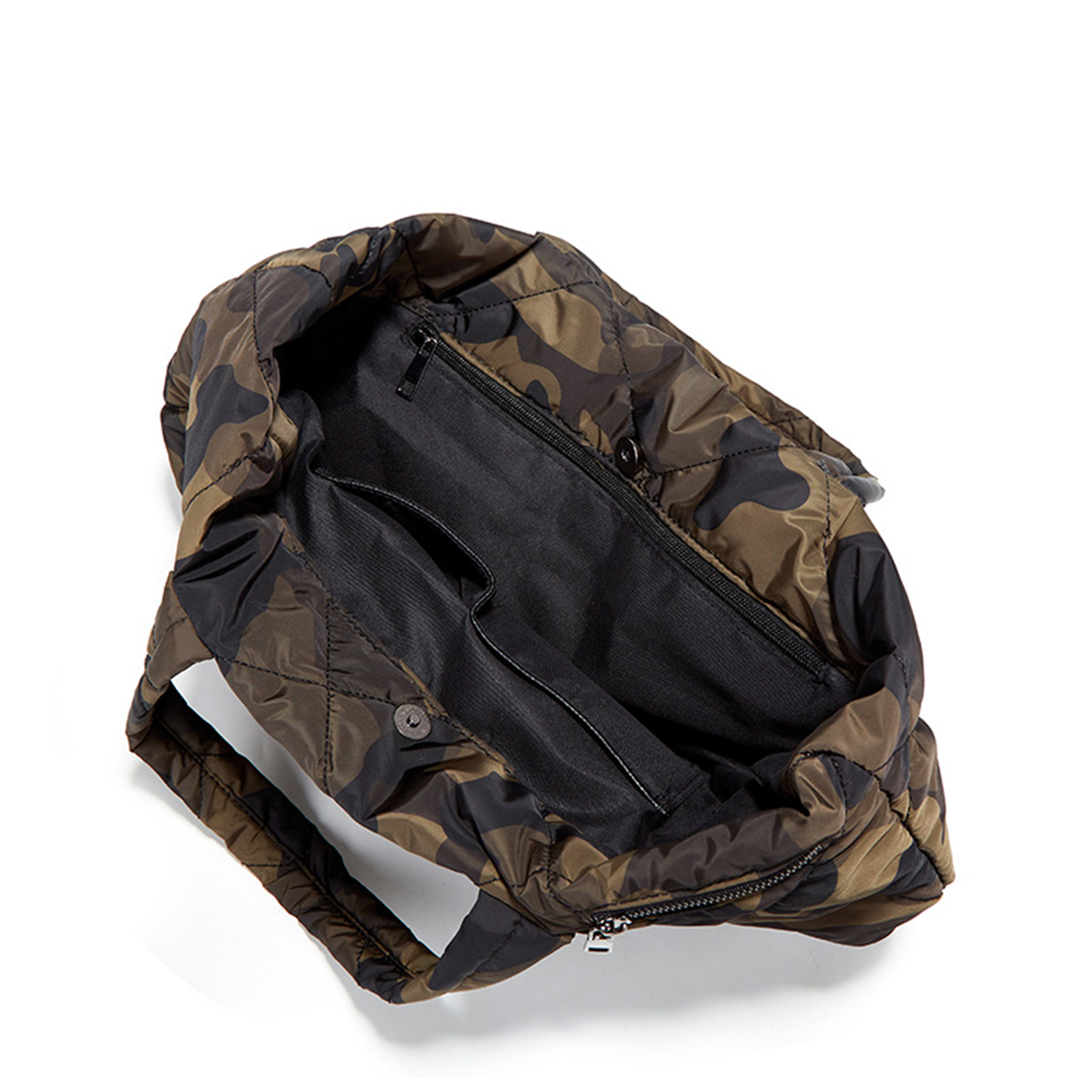 Women's Casual Large Capacity Camouflage Padded Tote Bag 1
