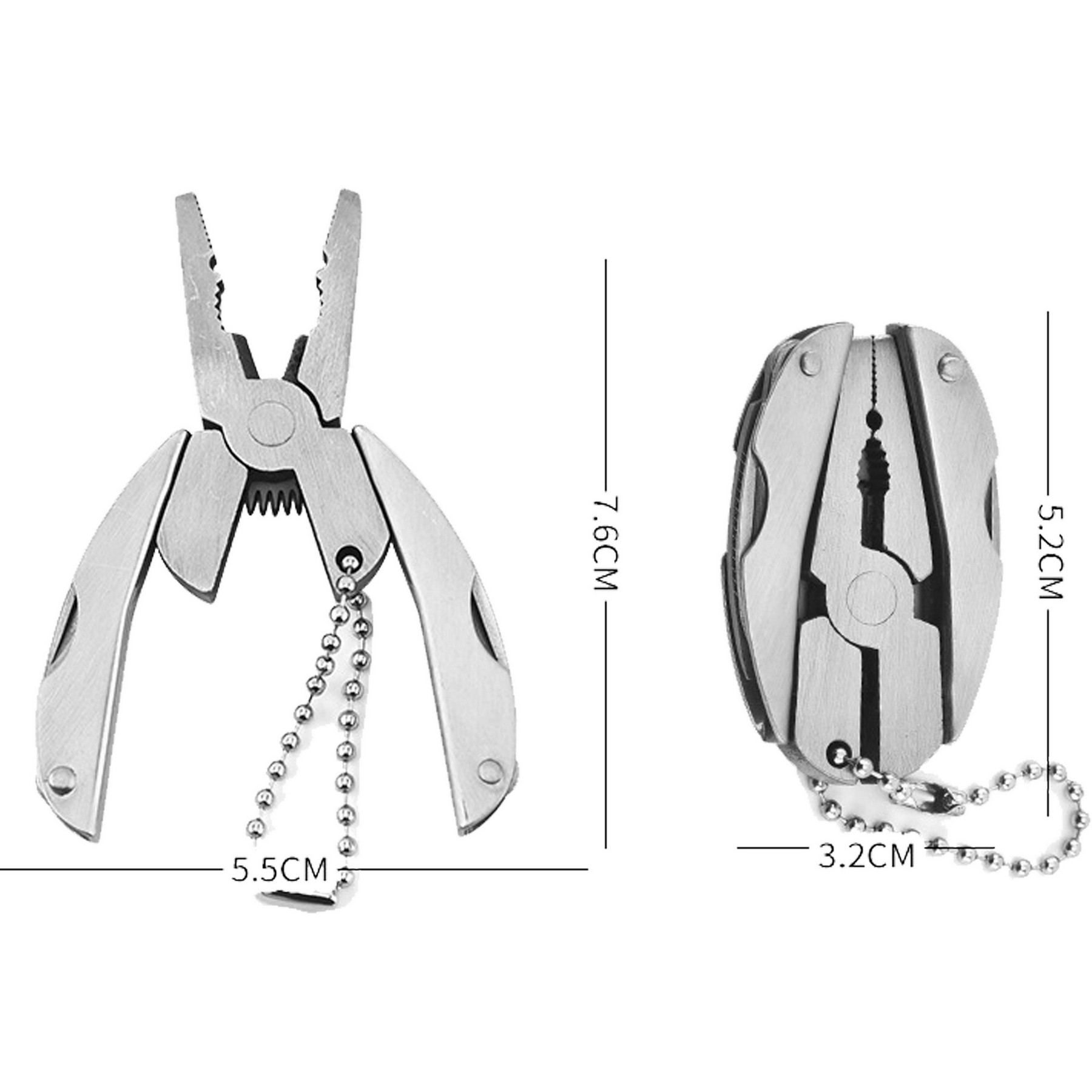 Mini Multifunction Foldable Survival Plier 4