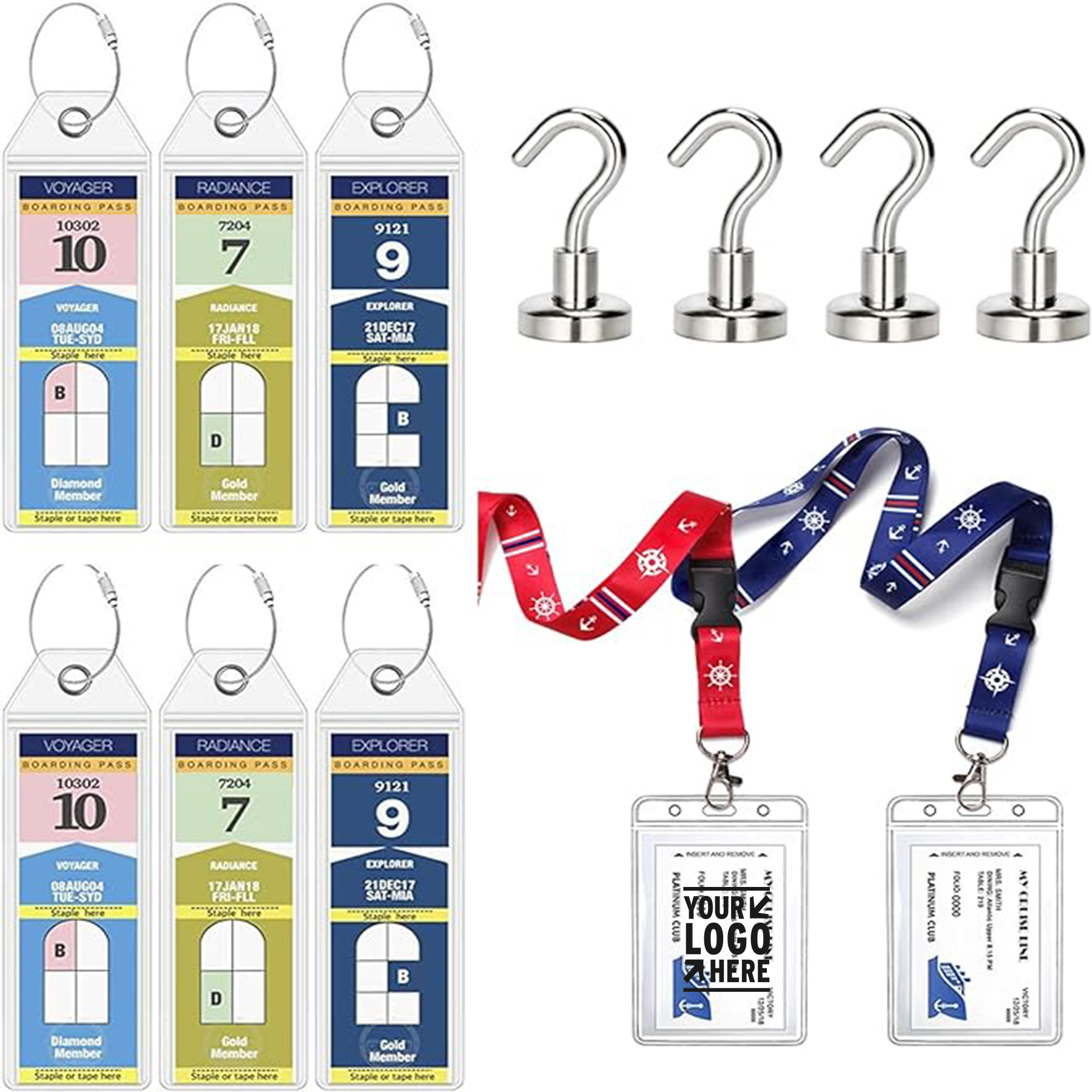 Carnival Cruise Ship Accessories Work Travel Essentials Luggage Tag 2