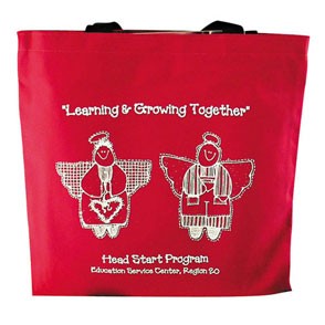 Colored Canvas Flat Tote Bag (14"x14"), custom tote bag with logo imprint 11
