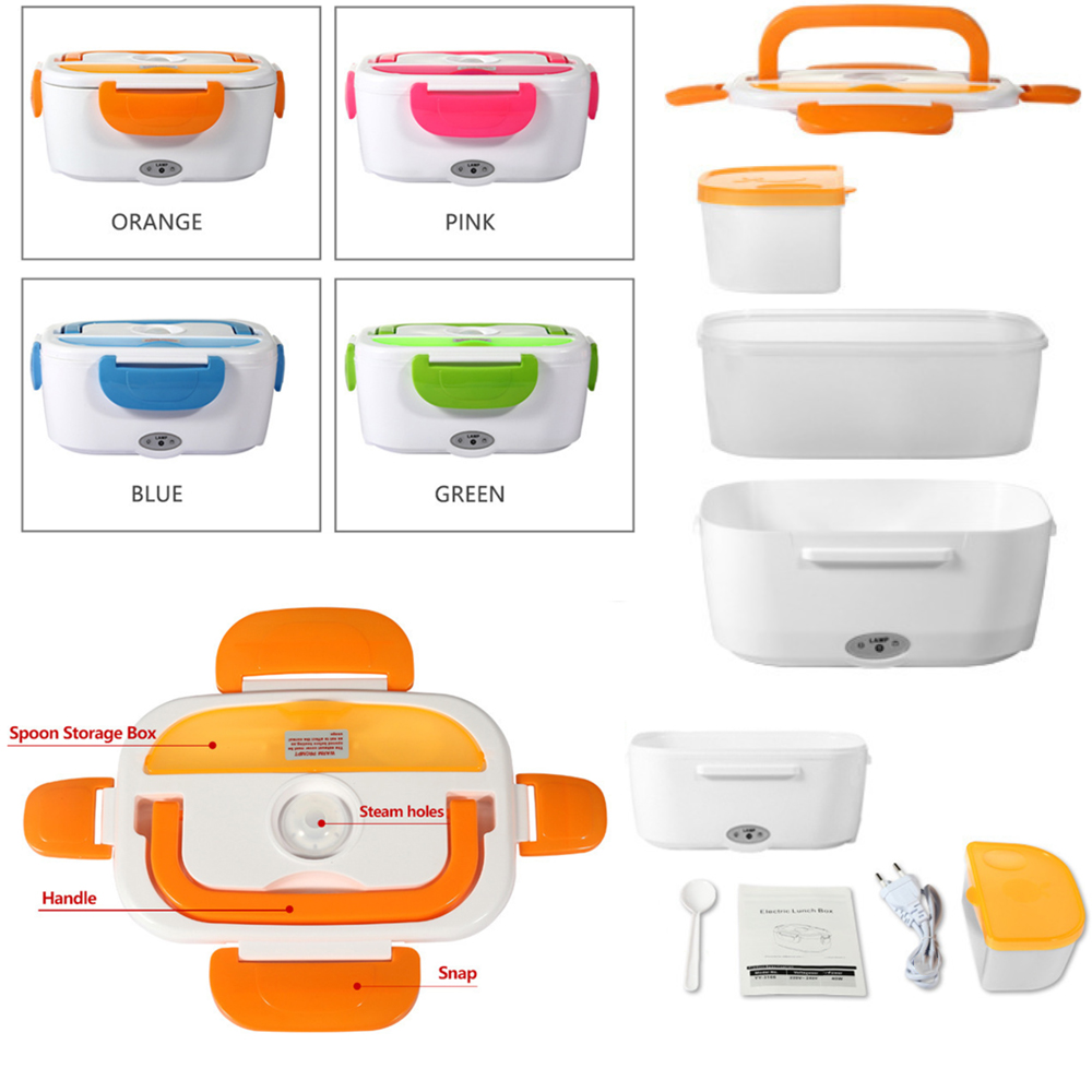 Custom Portable Electric Lunch Box Food Heater 3