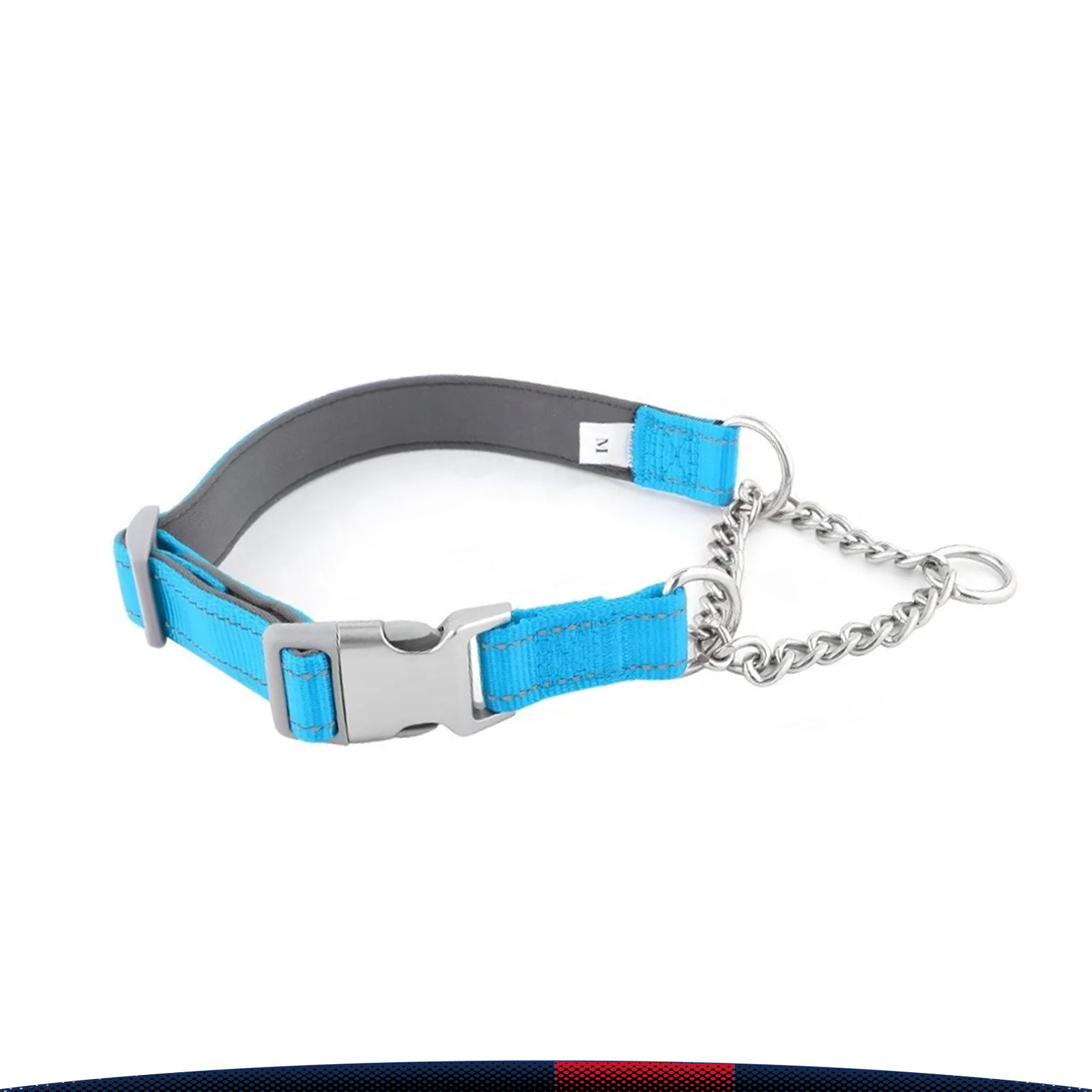 Barkle Reflective Martingale Dog Collar 8