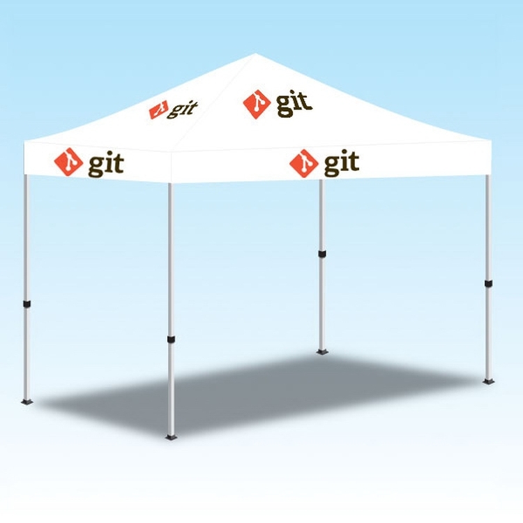 10' x10' Custom Made Printed Canopy Tent-2 Color 2