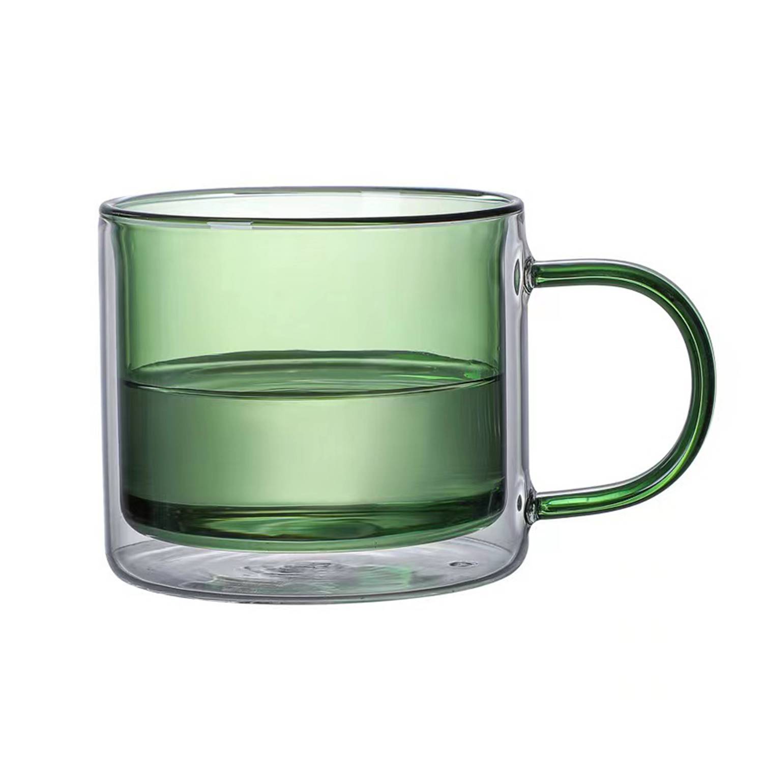 6.7oz Double Wall Glass Cup 6