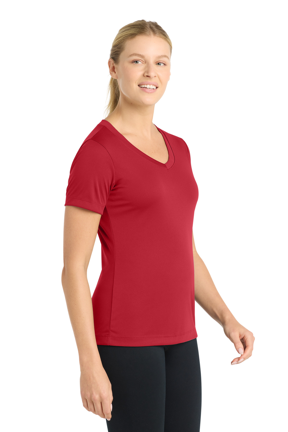 Sport-Tek Women's PosiCharge Competitor V-Neck Tee. LST353 40