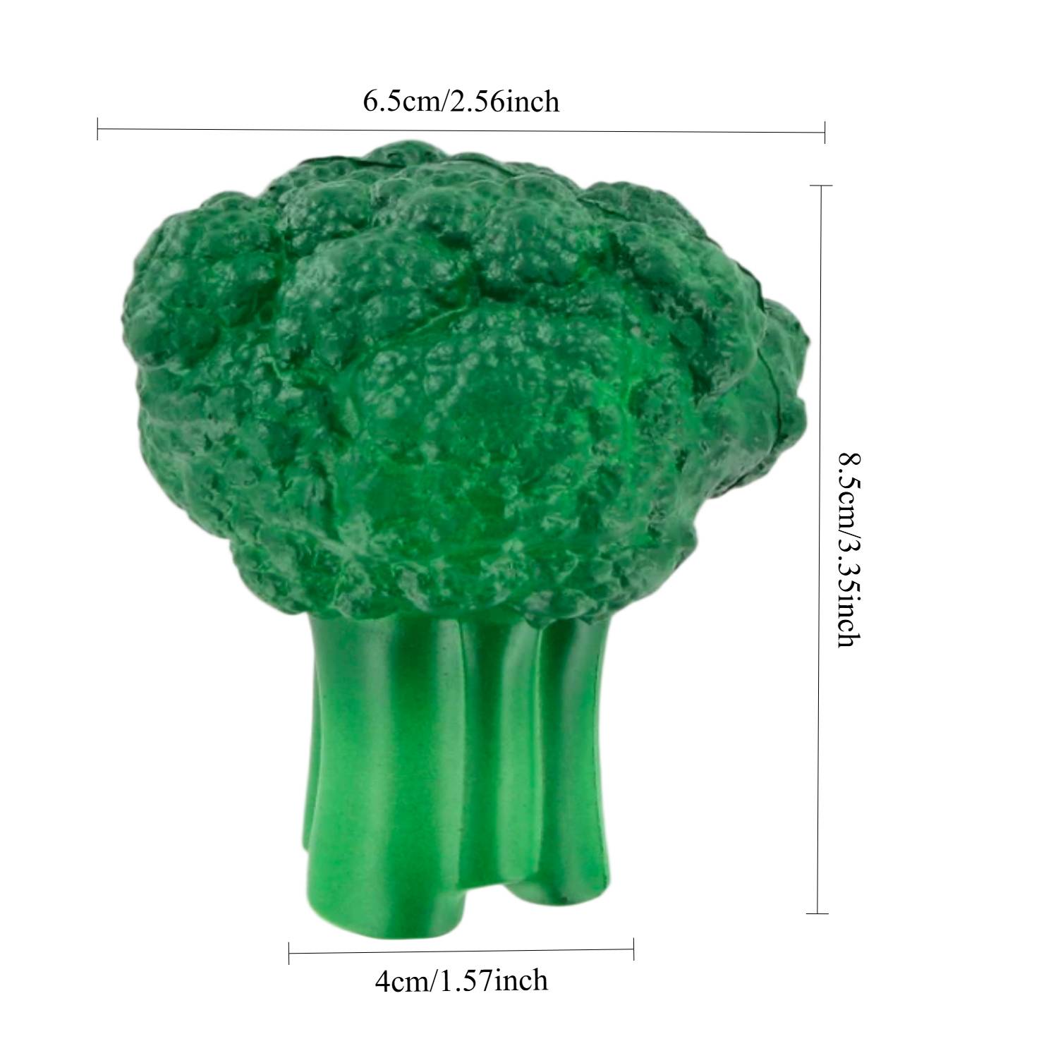 PU Foam Broccoli Stress Reliever Squeeze Toy 5