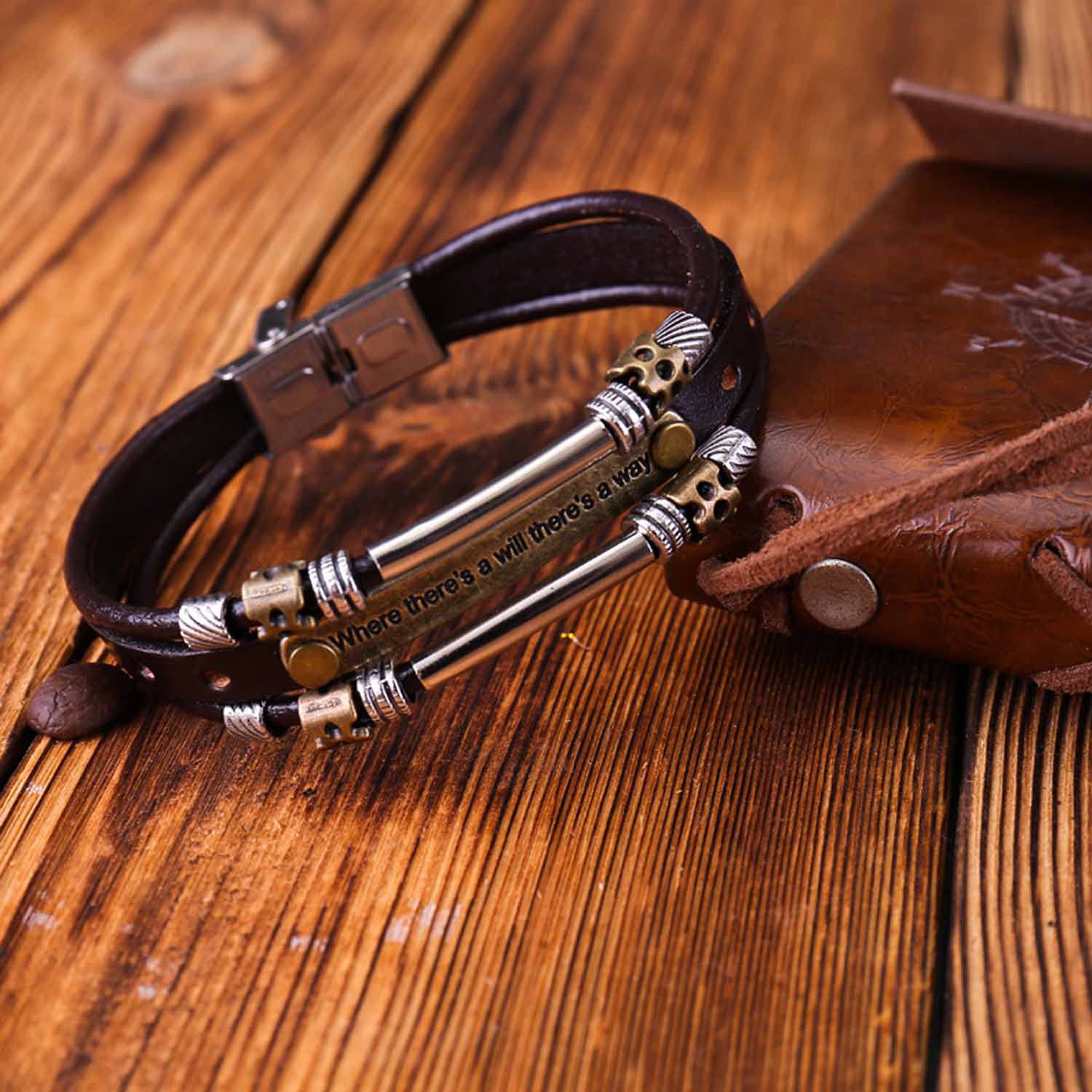 Trendy Leather Rope Bracelets 5