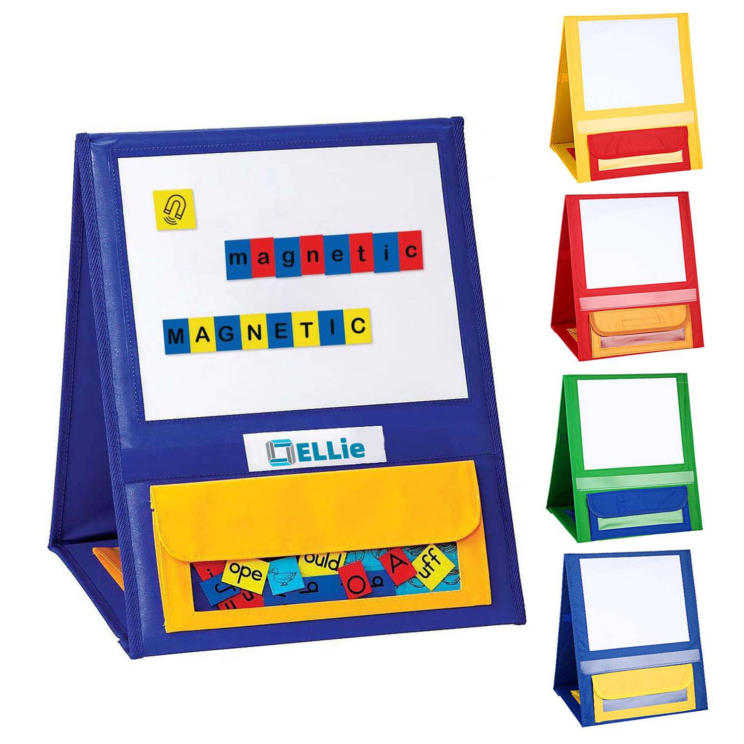 Magnetic Desktop Pocket Chart Stand 8