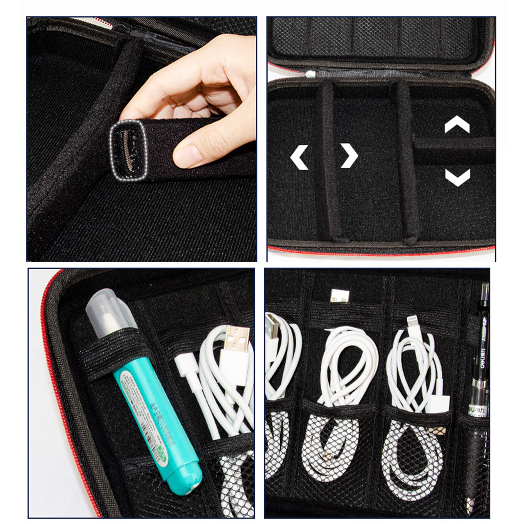 Travel  Waterproof Electronics  Cable Organizer Bag 5