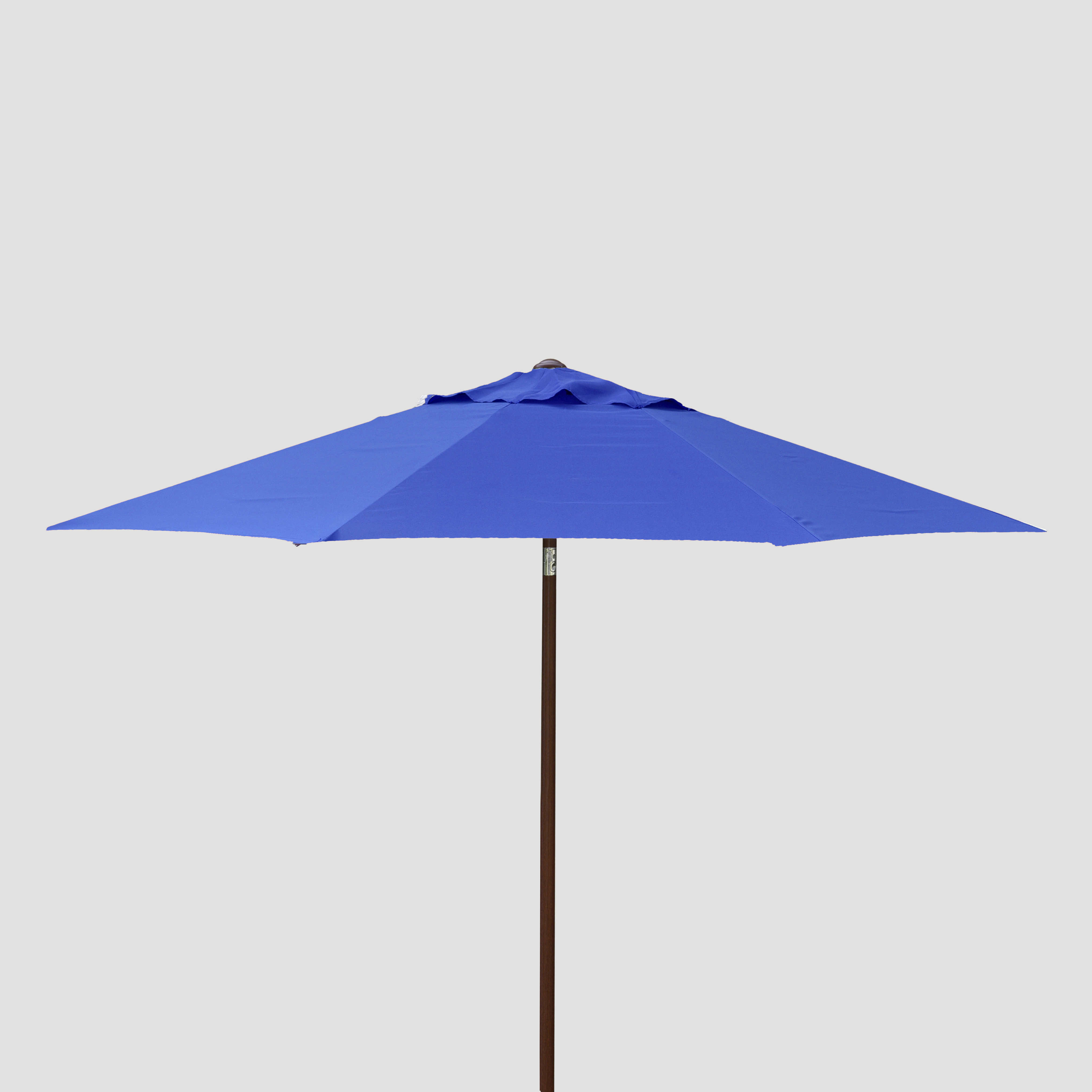 9' Wood Look Market Umbrella