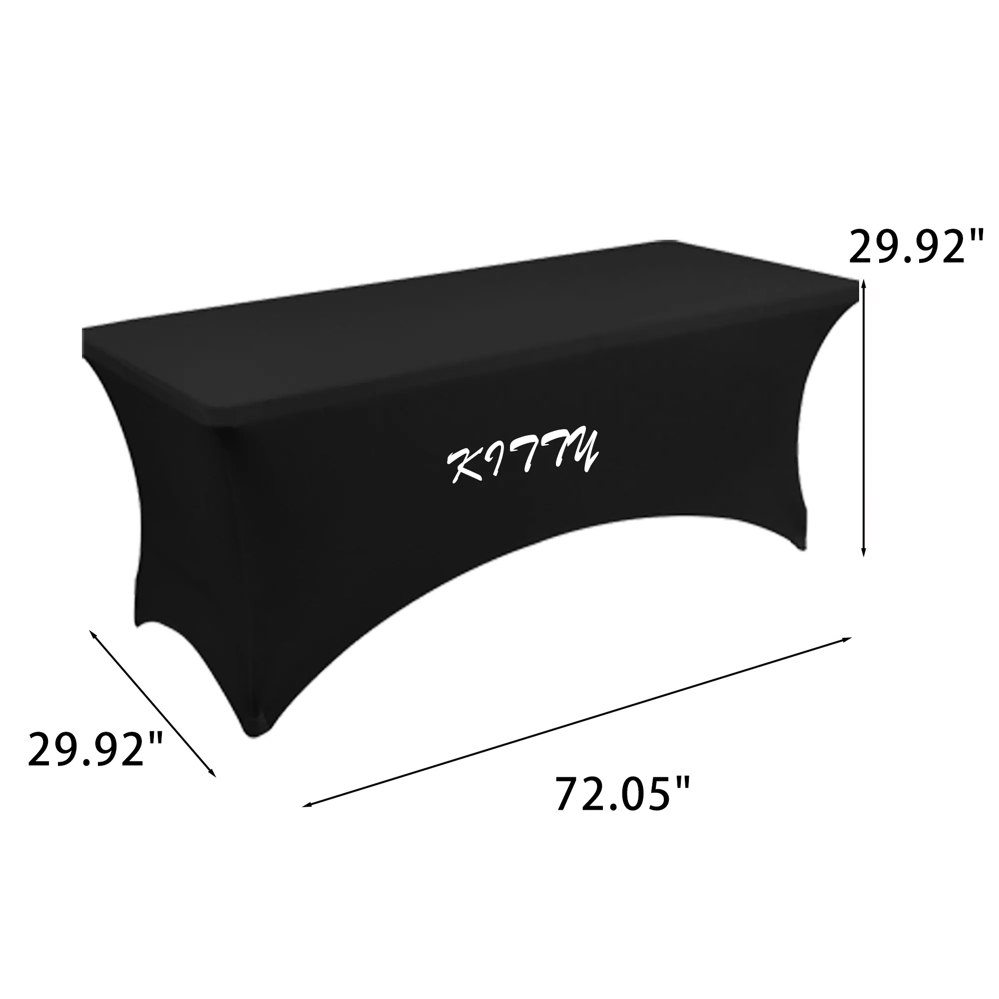 6Ft Elastic Table Cover (For Foreign Trade) 6