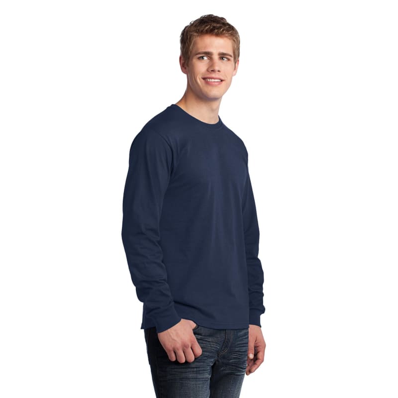 Port & Company - Long Sleeve Core Cotton Tee. 85
