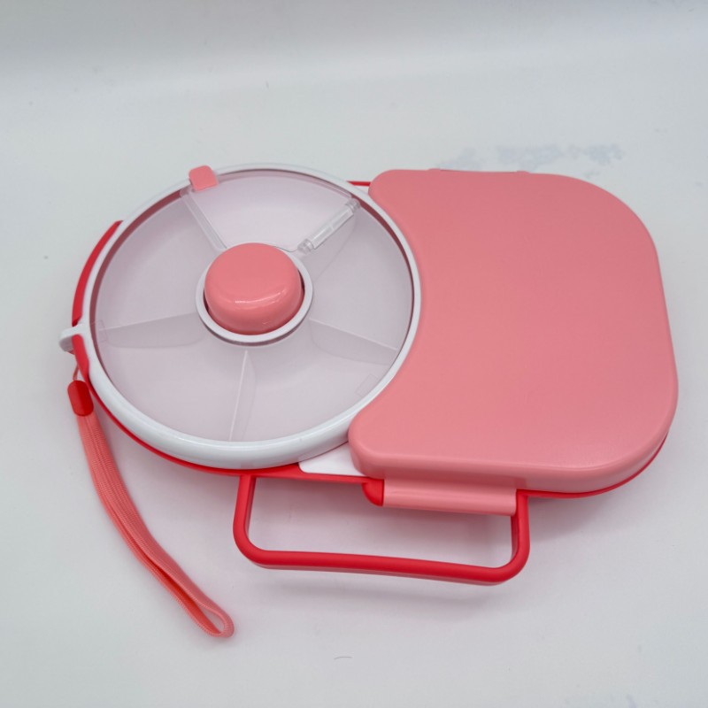 Portable Rotating Lunch Box Fruit Tray 2