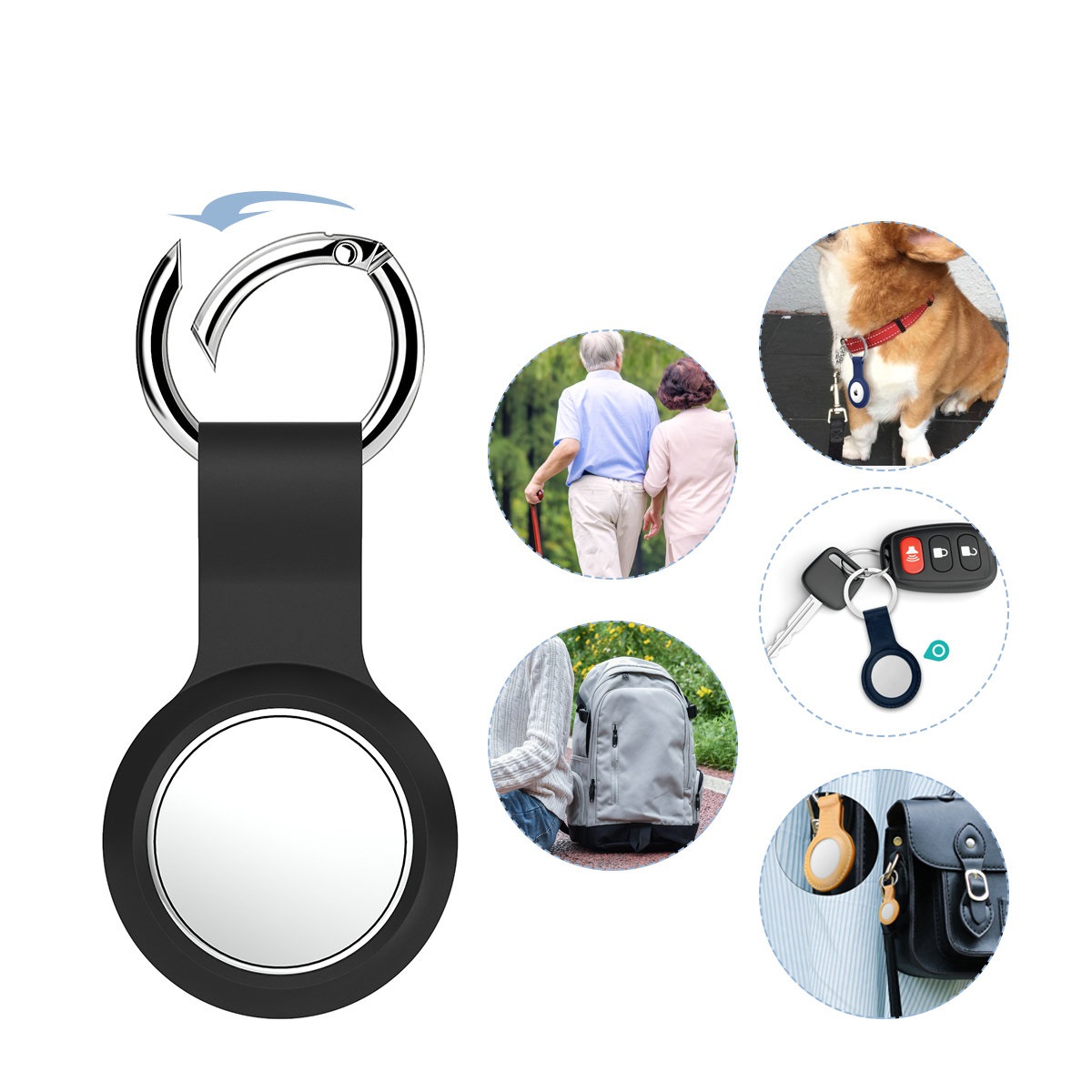 Air Tags Rubber Cover Case 2