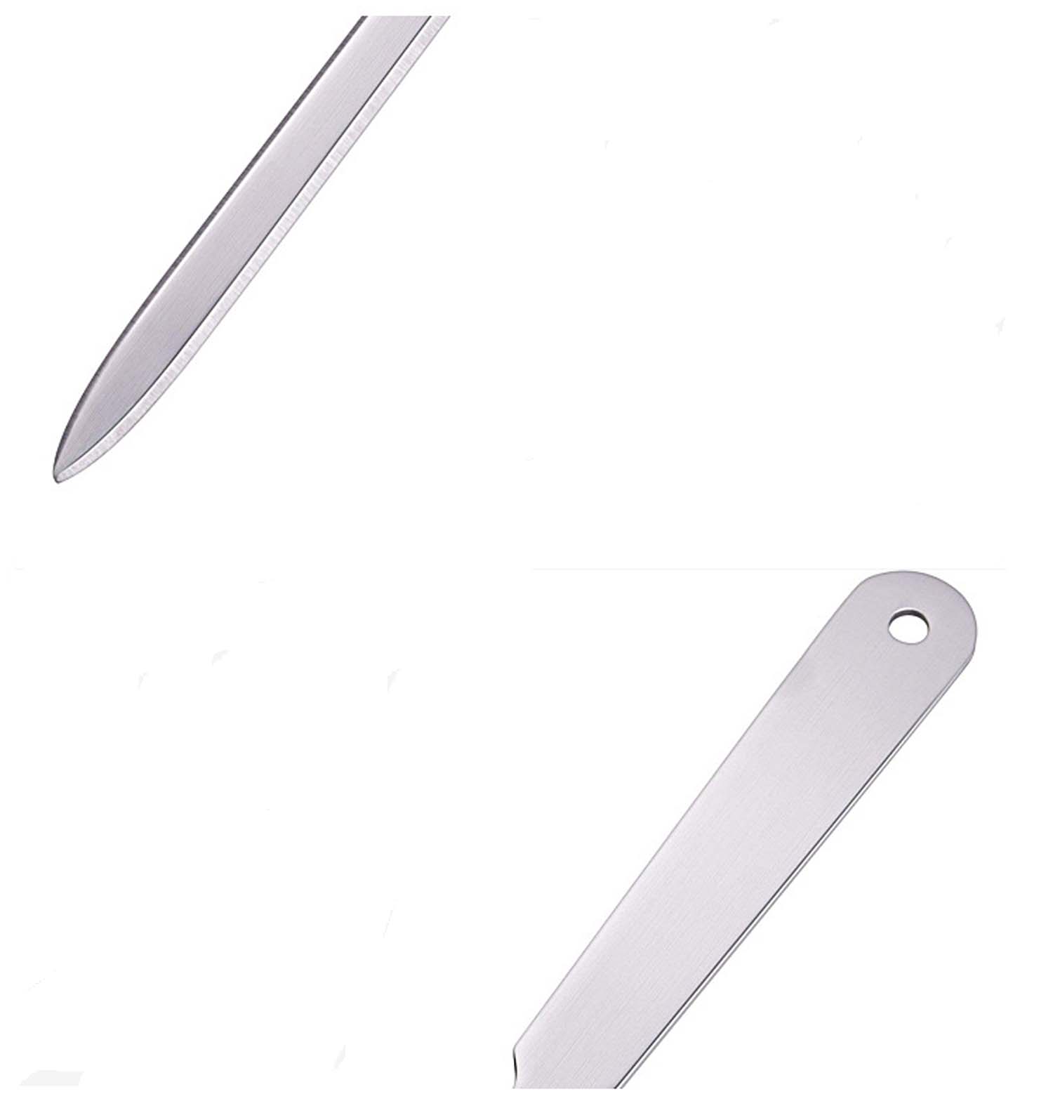 Portable Stainless Steel Letter Opener Hand Envelope Slitter 5