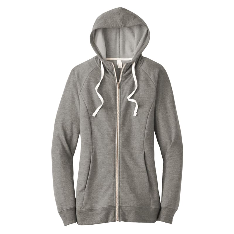 District Women's Perfect Tri French Terry Full-Zip Hoodie. 14