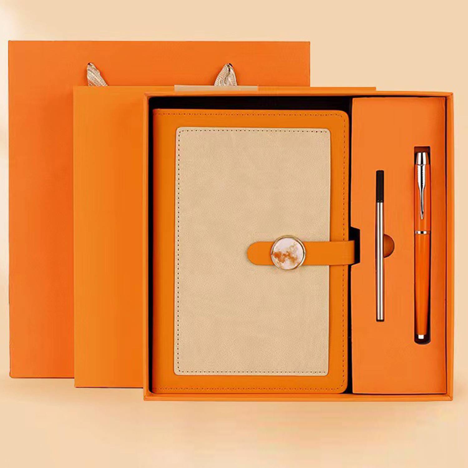 A5 Buckle PU Leather Multi-color Notebook 11