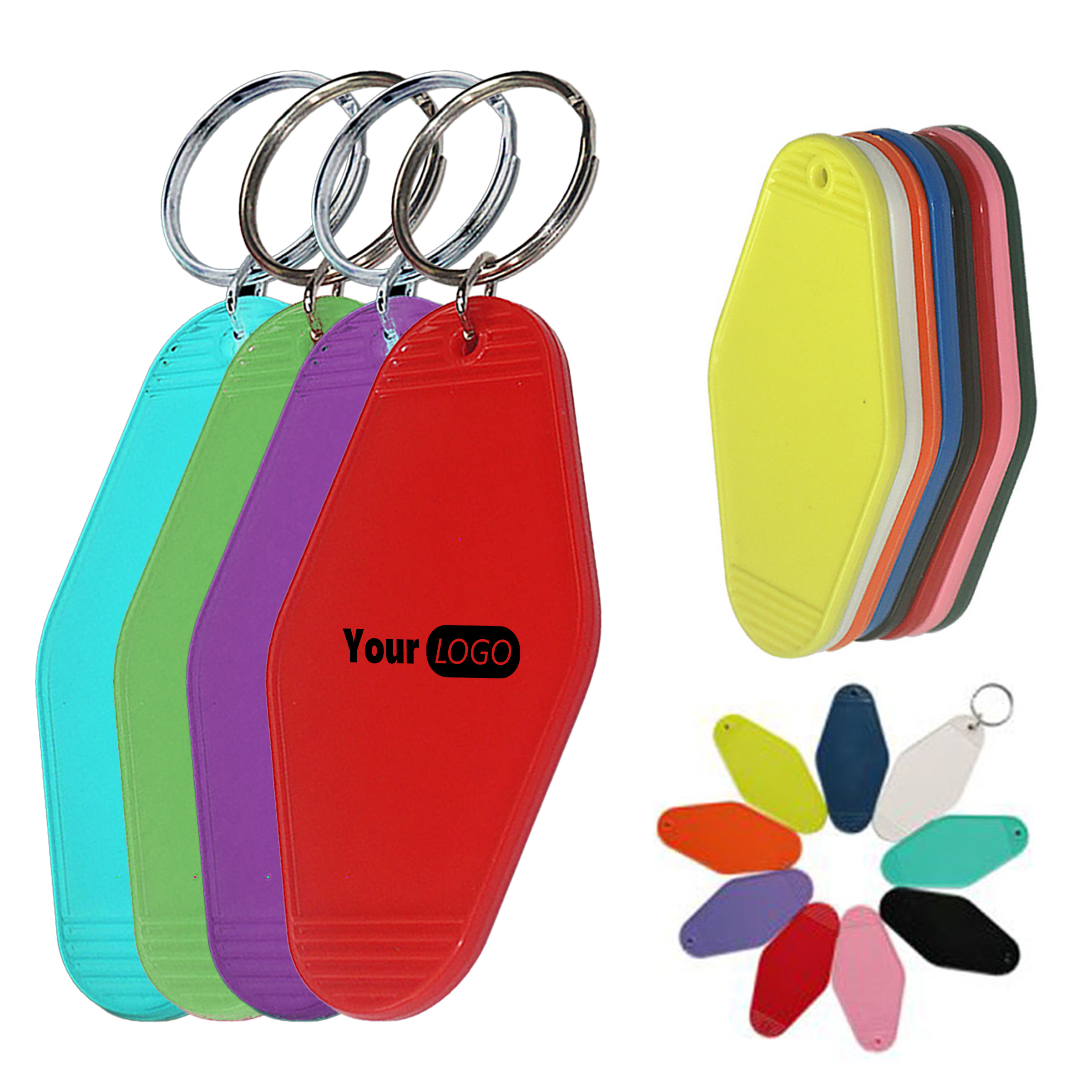 Plastic Retro And Convenient Portable Keychain 2