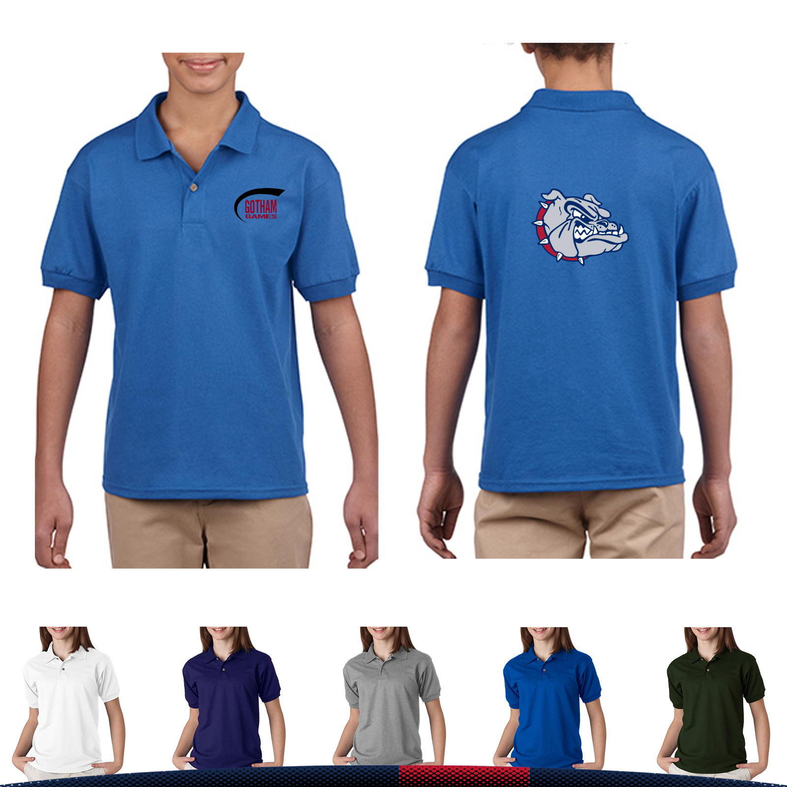 Gildan® 5.6 oz. Cotton/Ladies Polo Shirts 2