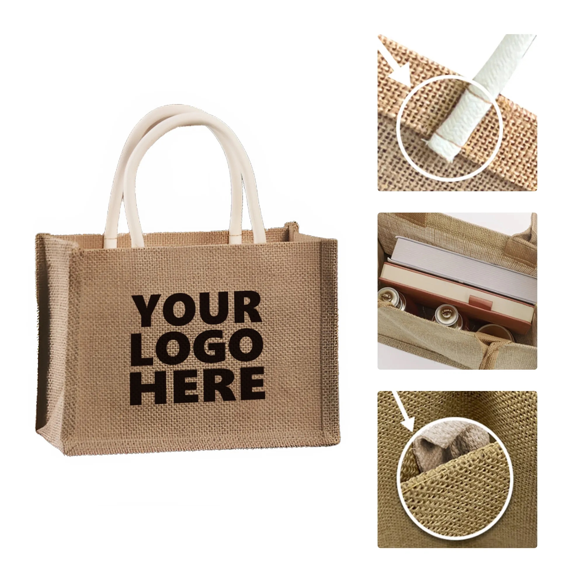 Linen Gift Tote Bag