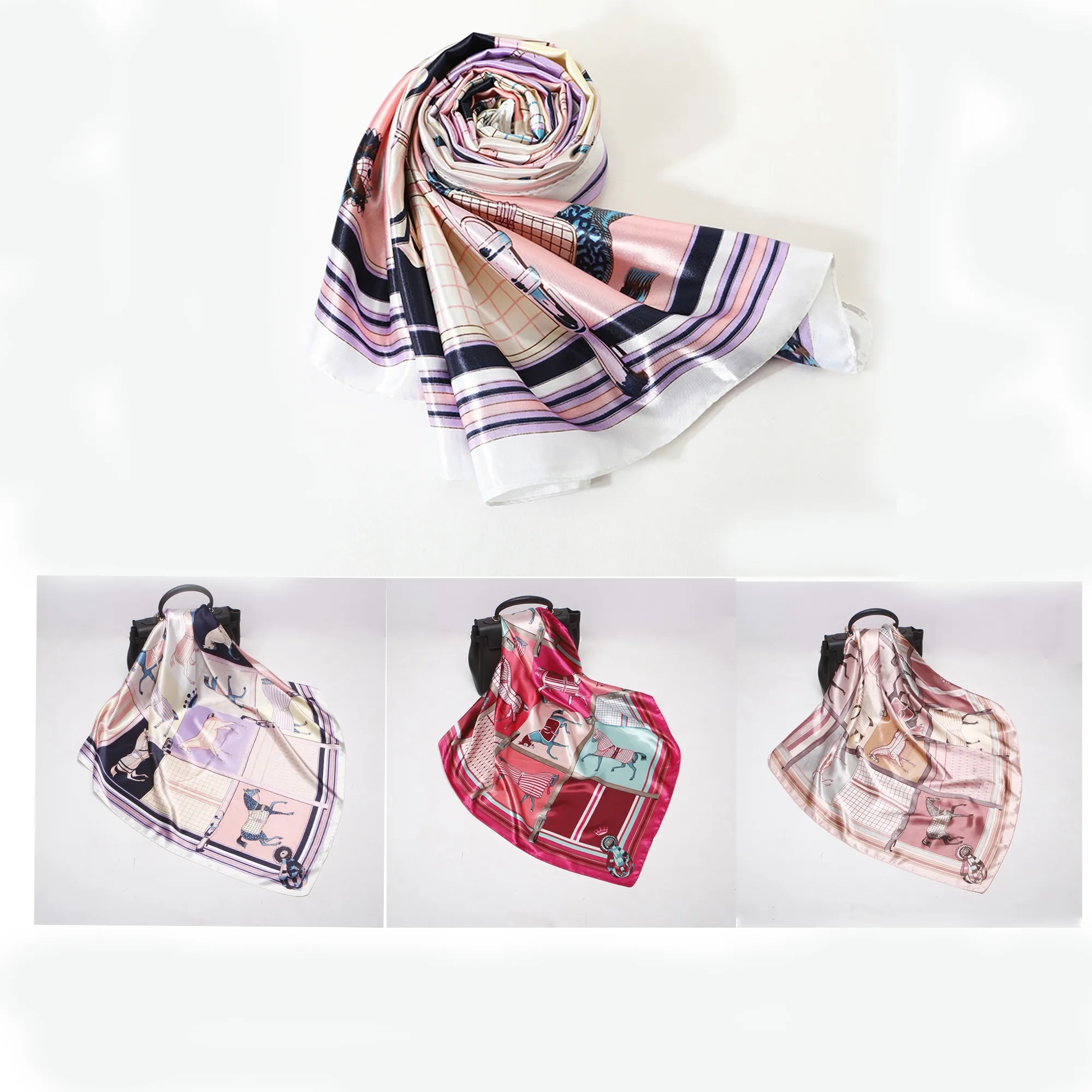 Women's Silk Scarf 1