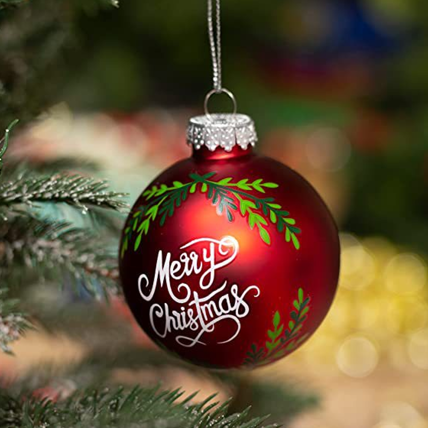 Traditional Glass Ball Holiday Ornaments 1