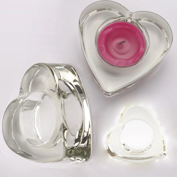 Heart Shaped Crystal Candle Holder 3
