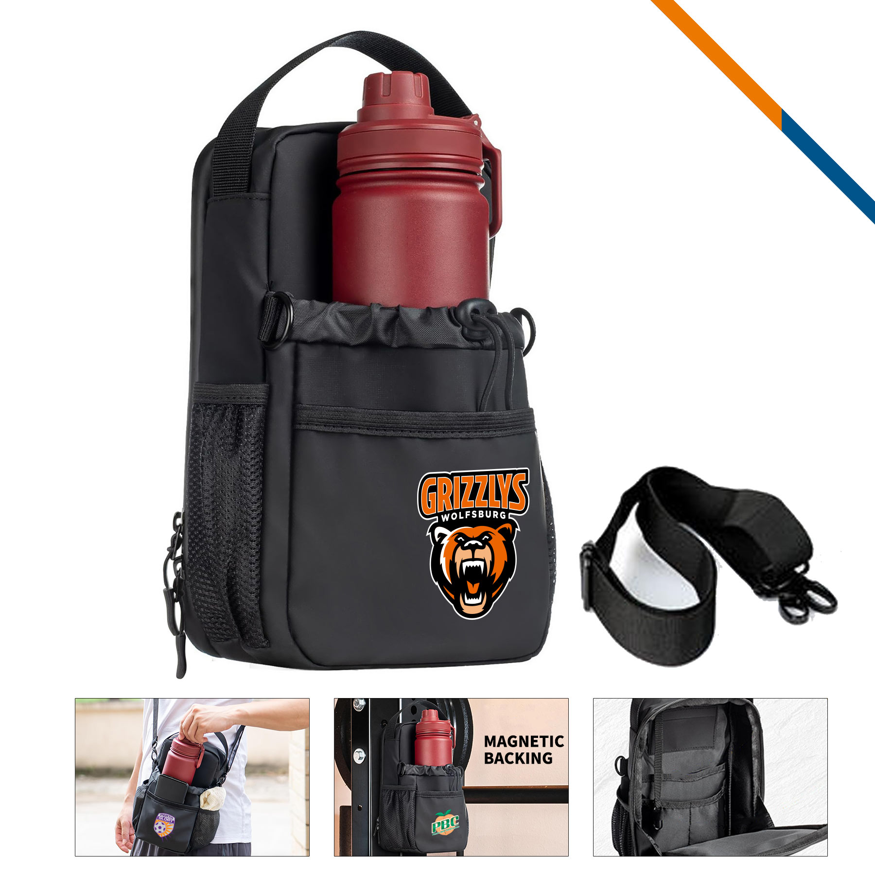 SipPack Magnetic Water Bottle Bag 2