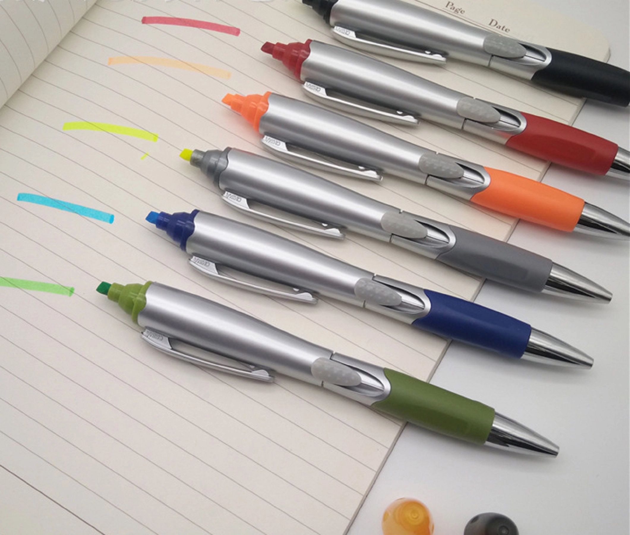 Ballpoint Pen Highlighter Combo 1