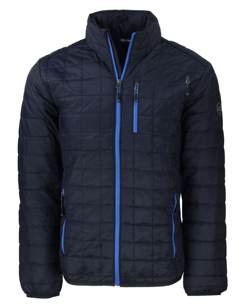 Cutter & Buck Rainier Recycled Insulated Puffer Mens Full Zip Jacket 36